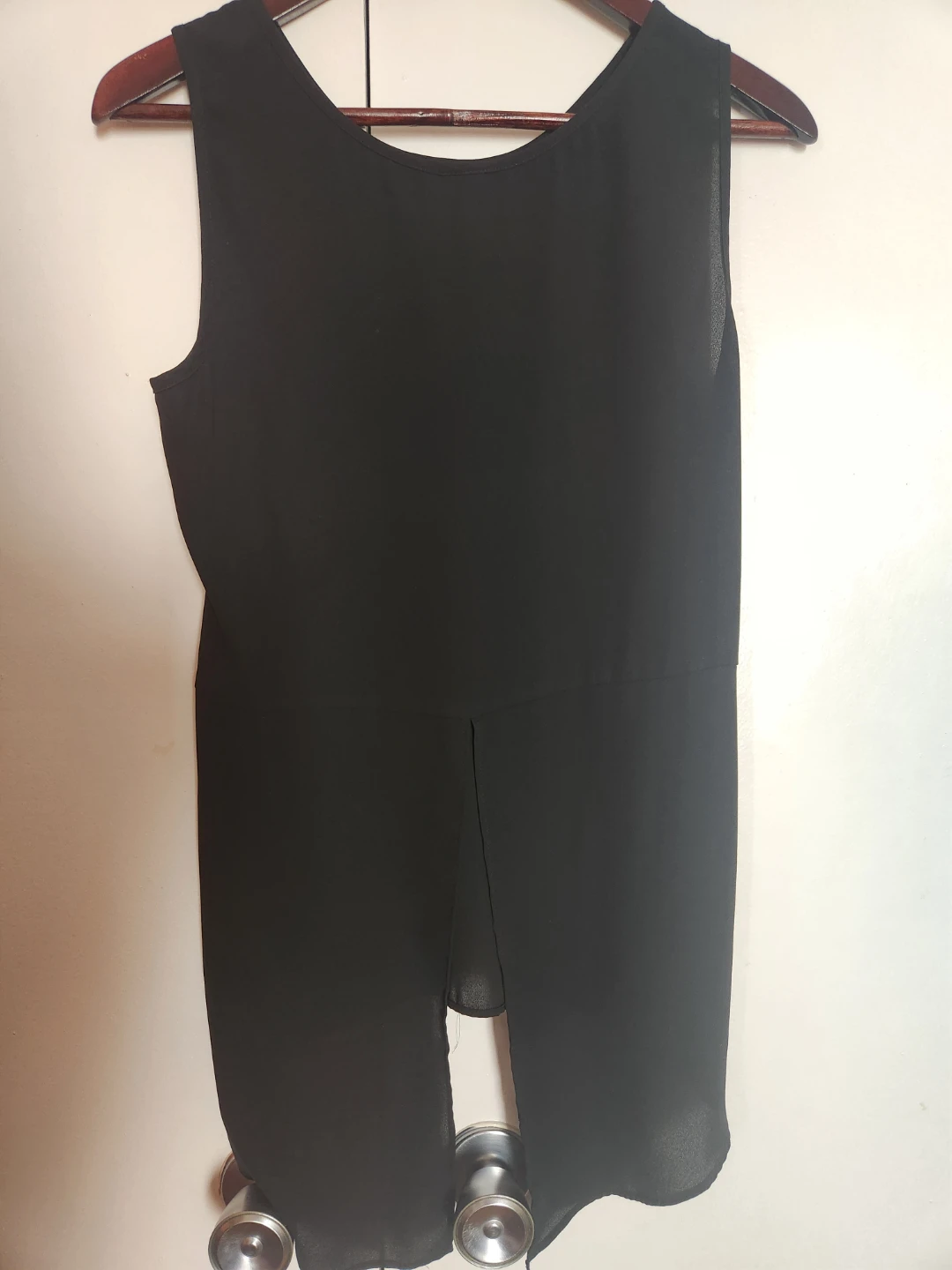 Mossimo Black Sleeveless Top - photo 2