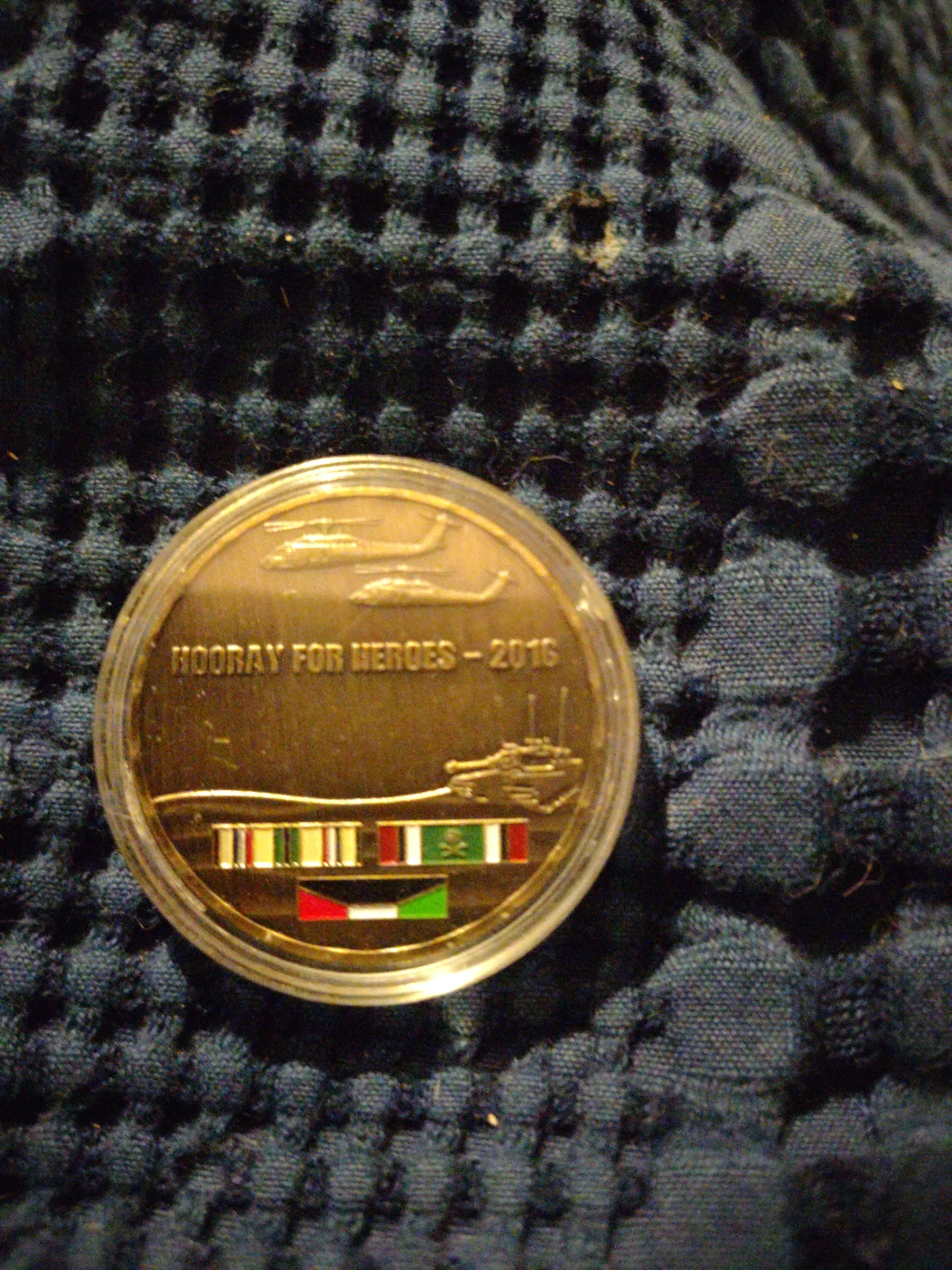 Hooray For Heroes 2016 Operation Desert Storm Veteran Coin