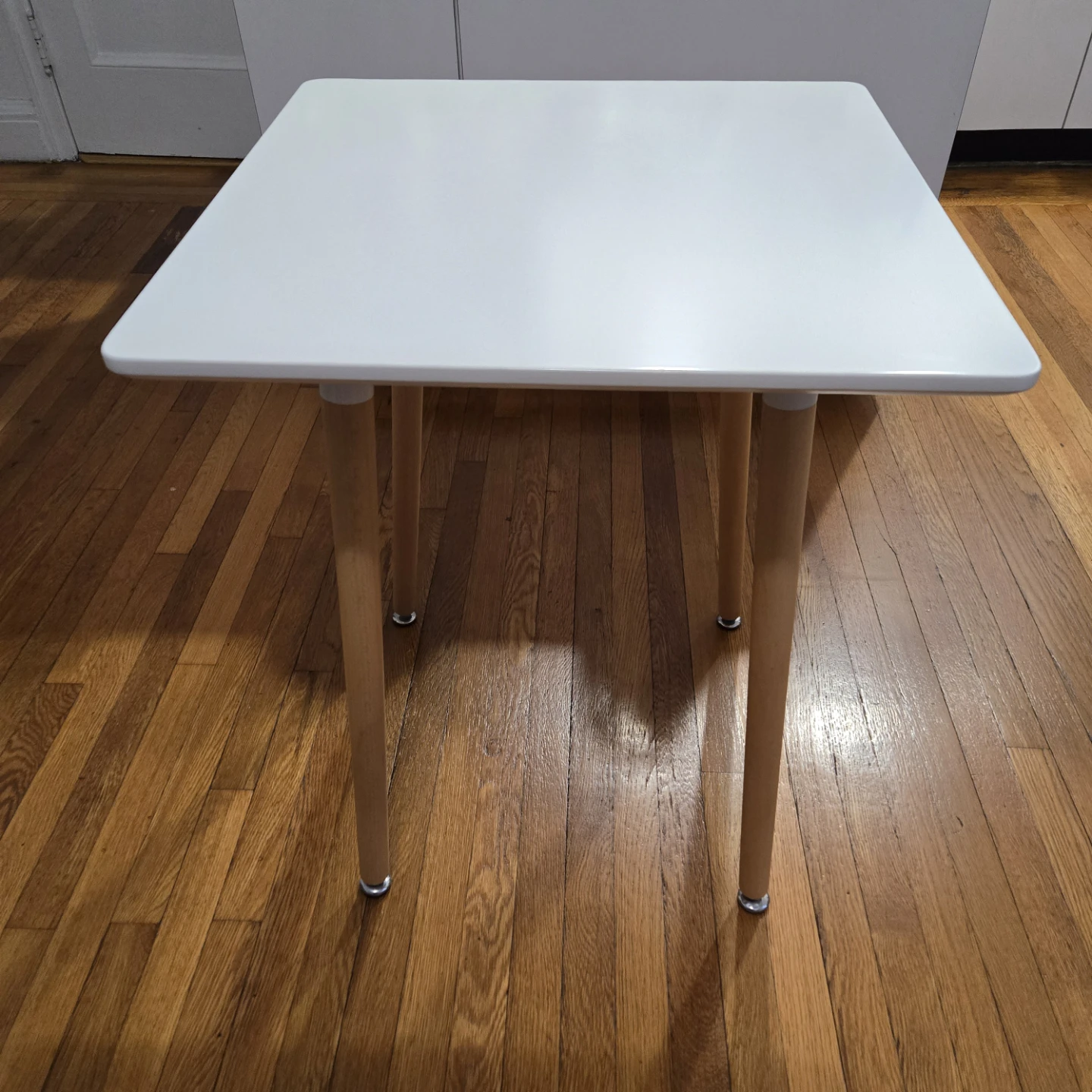 White Square Table