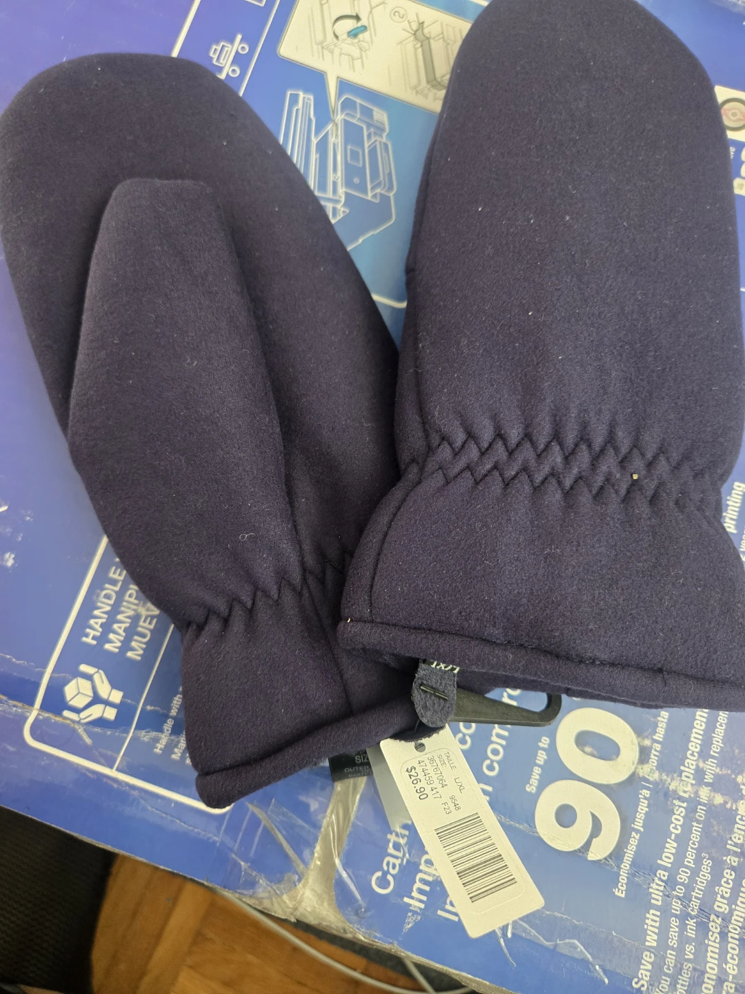 Hyba Navy Mittens - photo 3