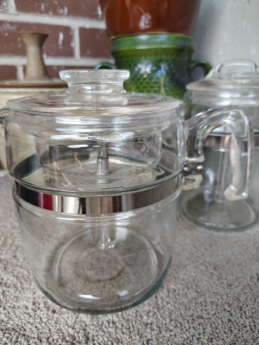 Vintage Pyrex Glass Percolator