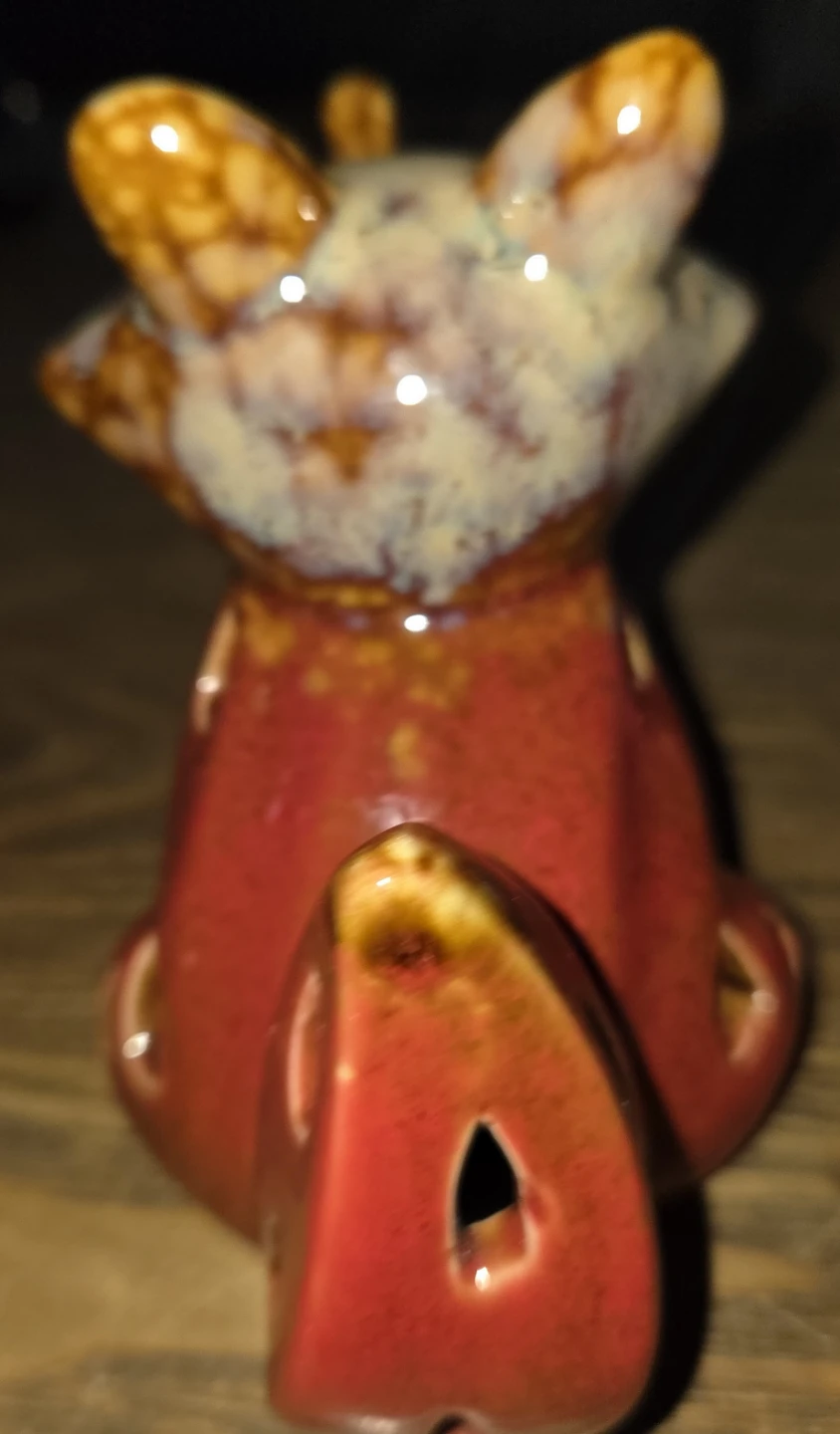 Ceramic Fox Tea Light Holder - photo 4