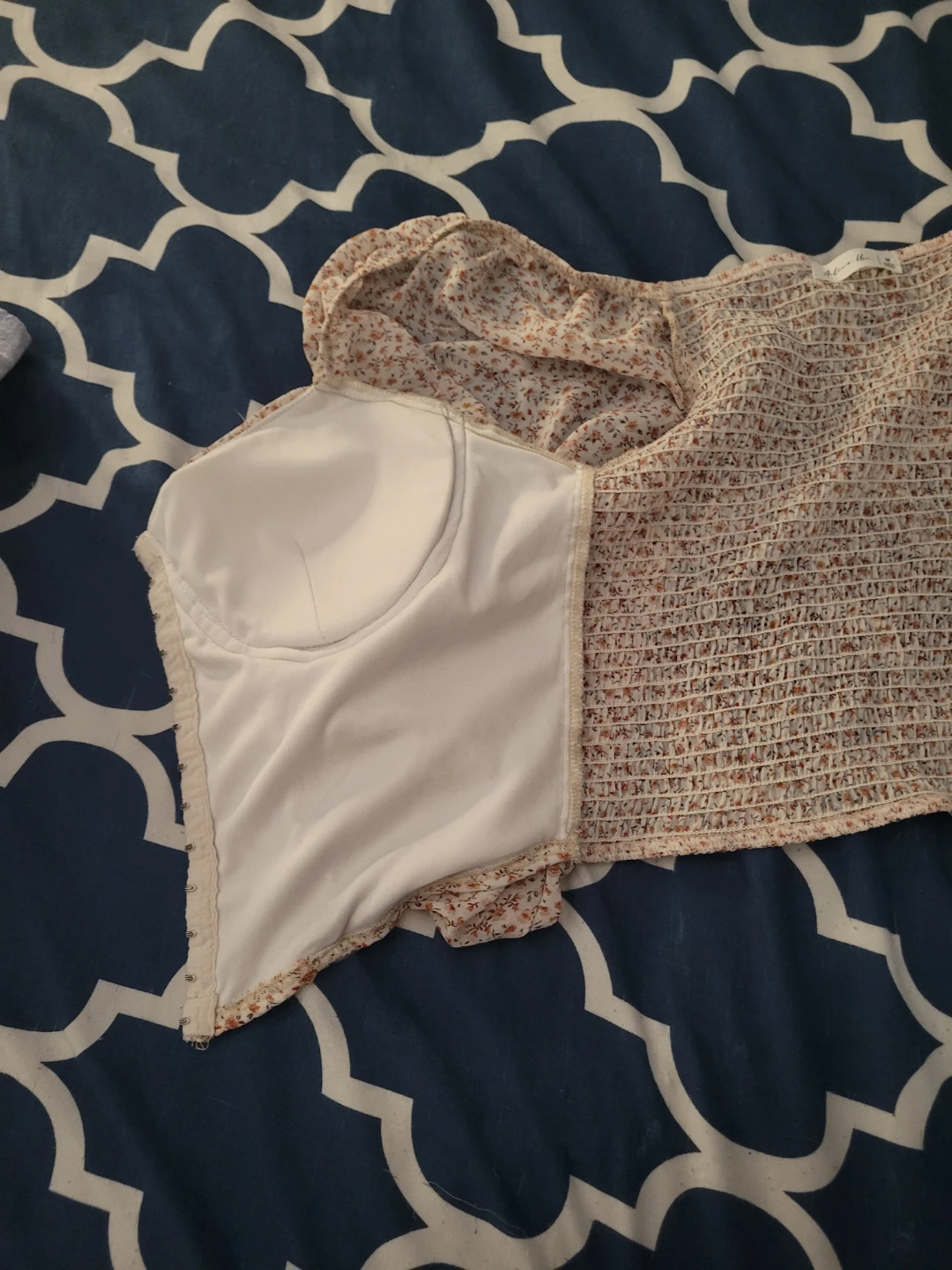 Olive Lilou Floral Corset Top - photo 2