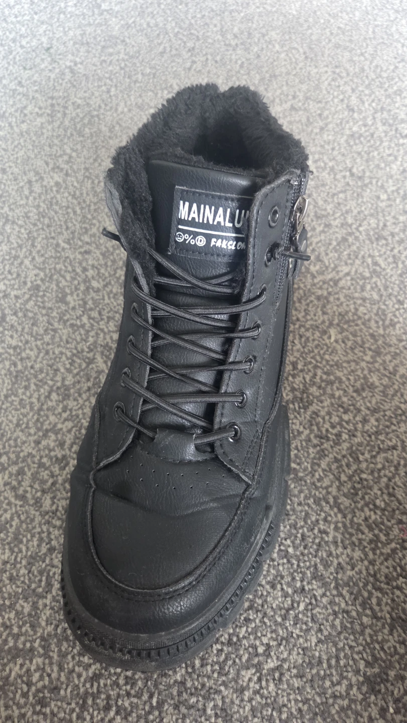 Black Winter Boots – Size 42 - photo 3