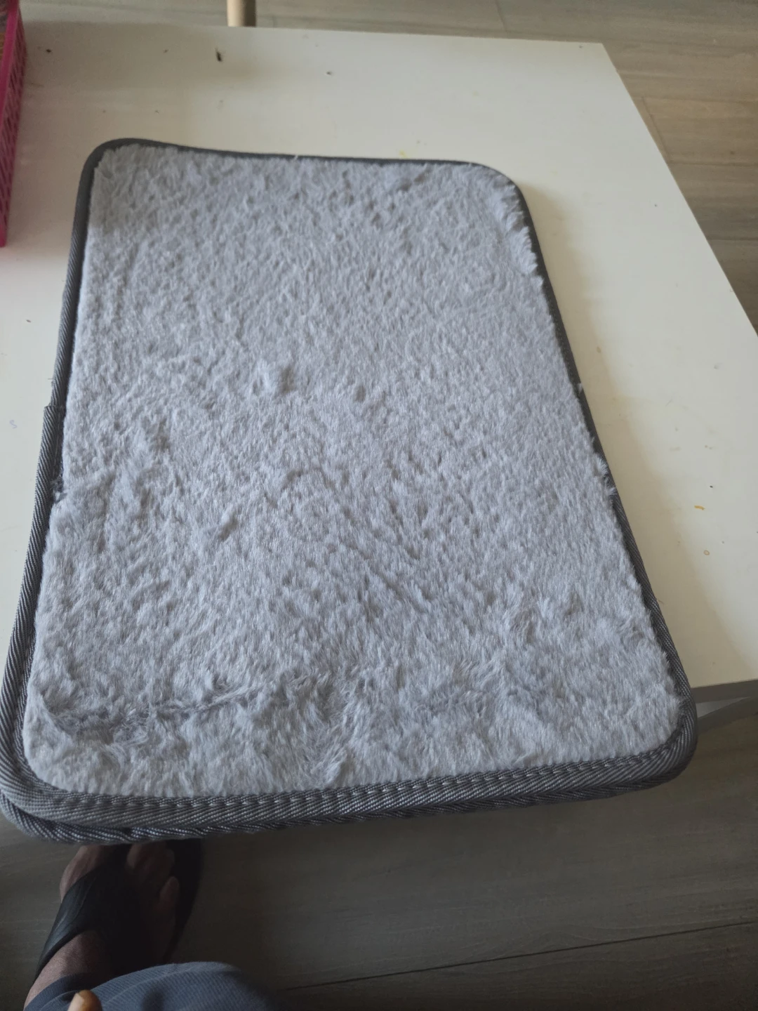Grey Non-Slip Cat Litter Mat - photo 3