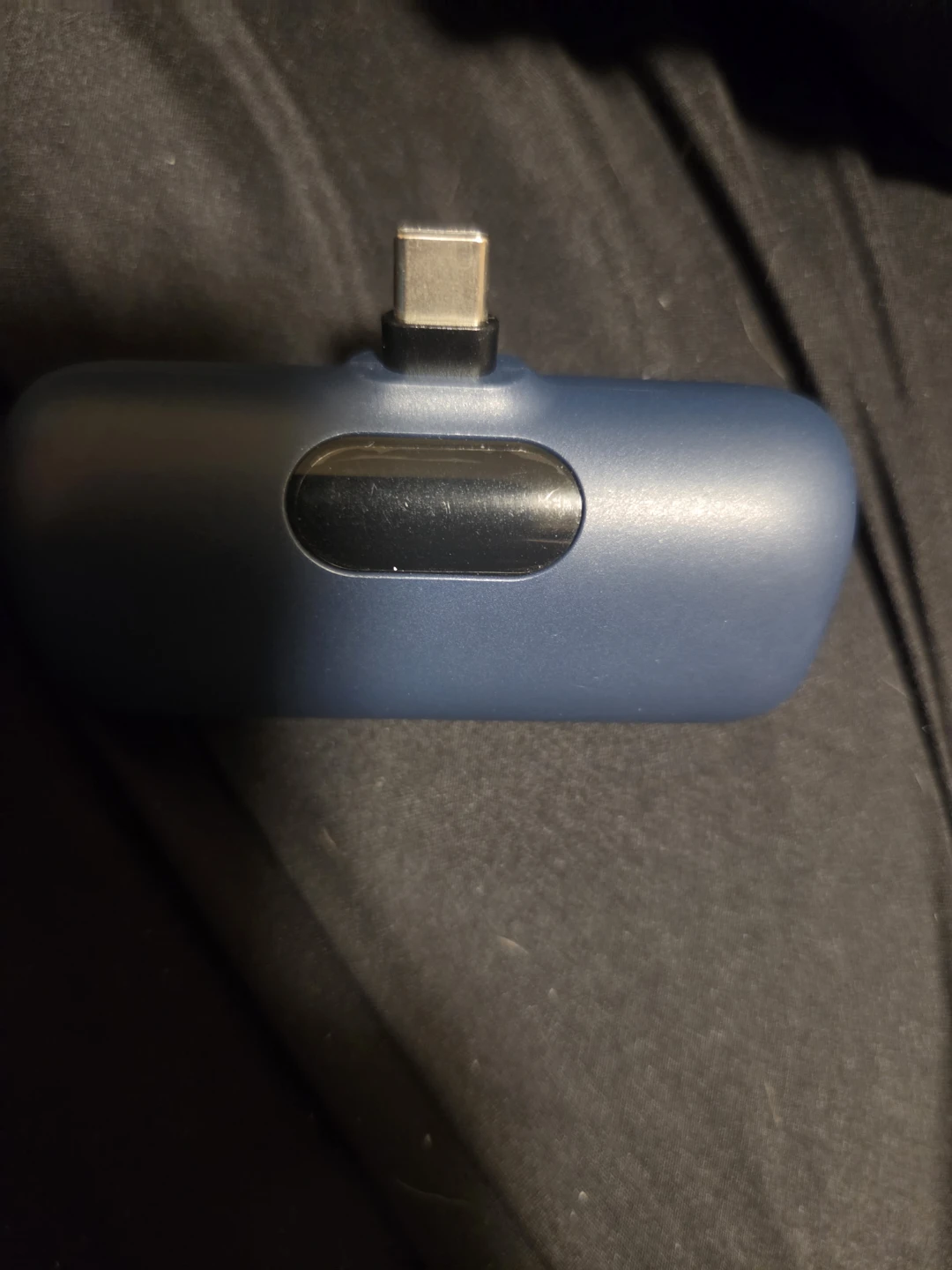USB-C Portable Power Bank navy blue no charger - photo 2