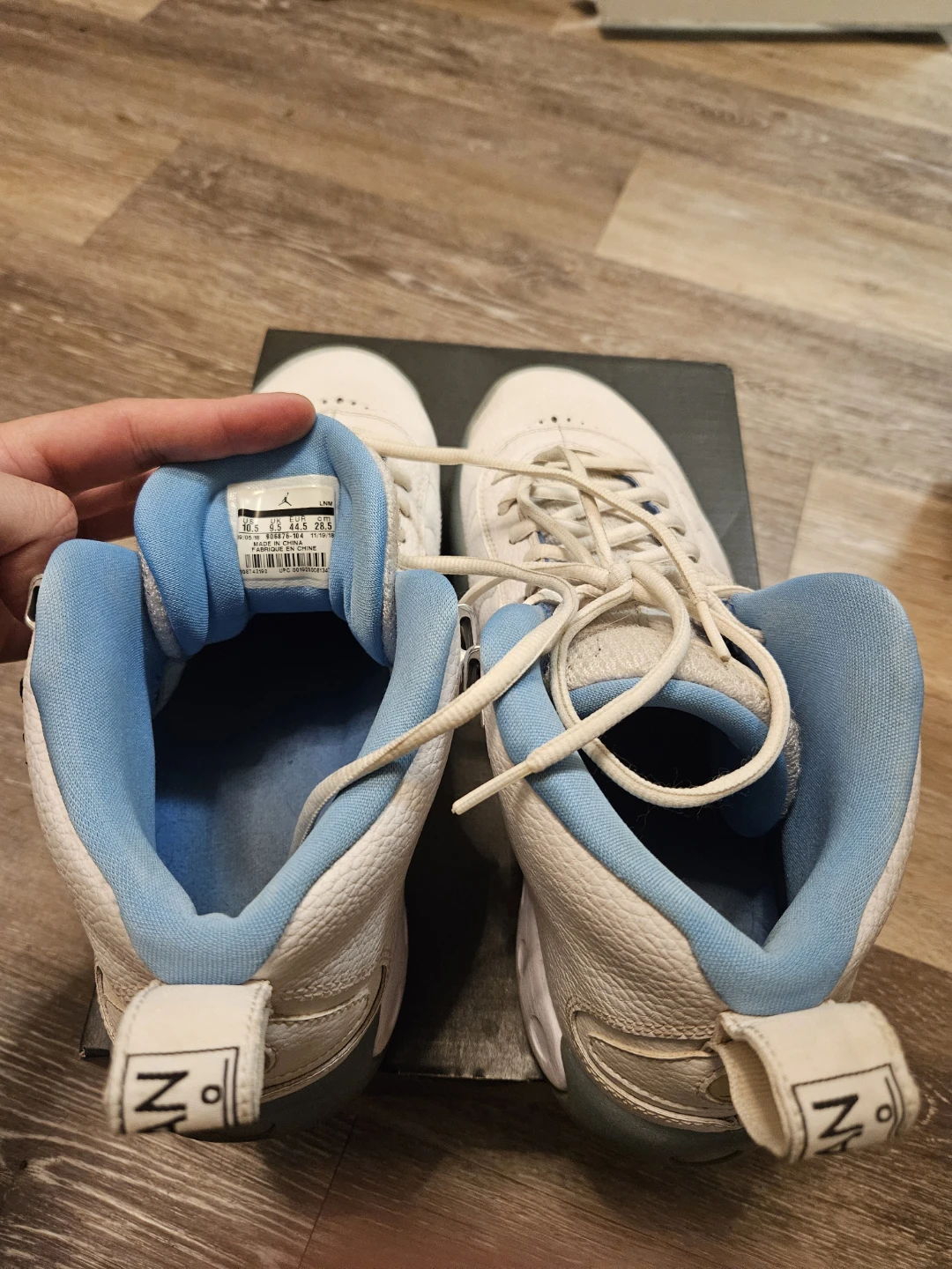 Jordan Jumpman Team II White and University Blue - photo 3