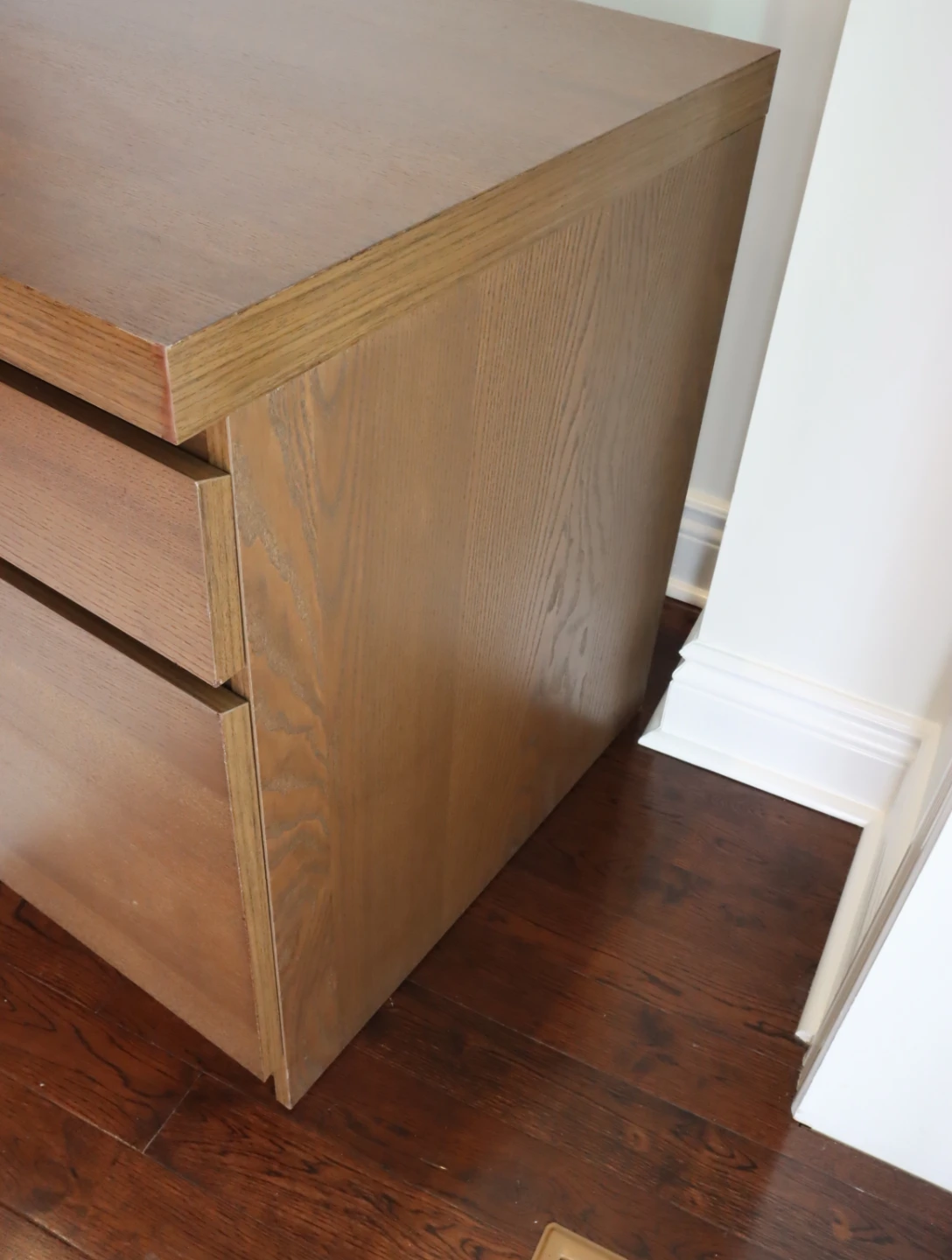 IKEA Malm Desk with IKEA Faux Leather Swivel Chair - photo 5