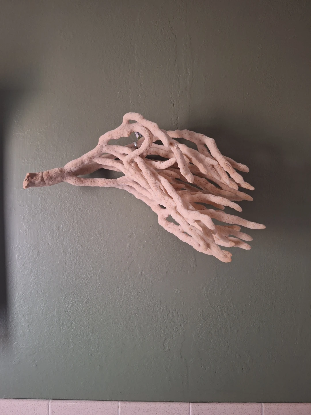 Natural Beige Branch Sponge Decorative Piece - photo 2