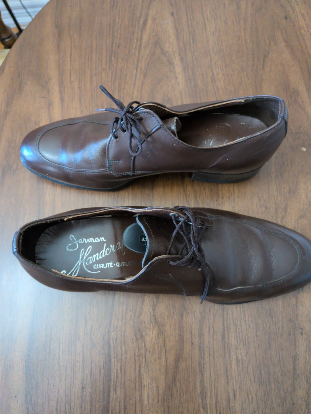 Jarman Handcrafted Brown Leather Shoes