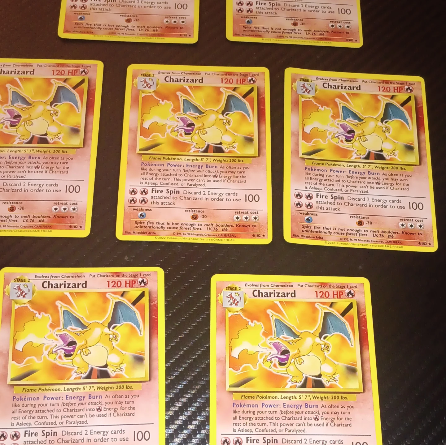 Lot of 10 Charizard Pokemon Trading Cards - photo 5