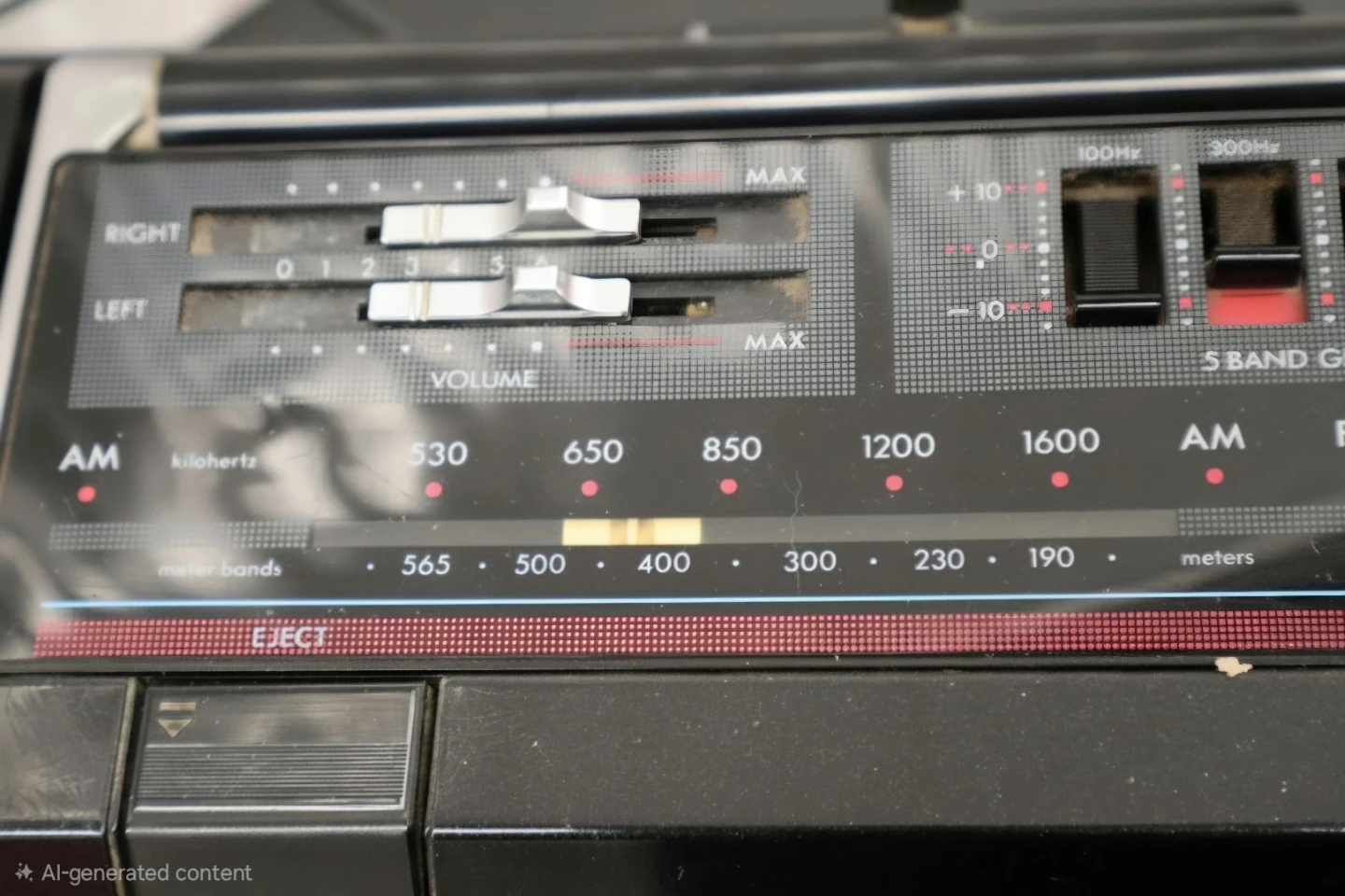 Magnavox Vintage 1980s Portable Boombox - photo 5