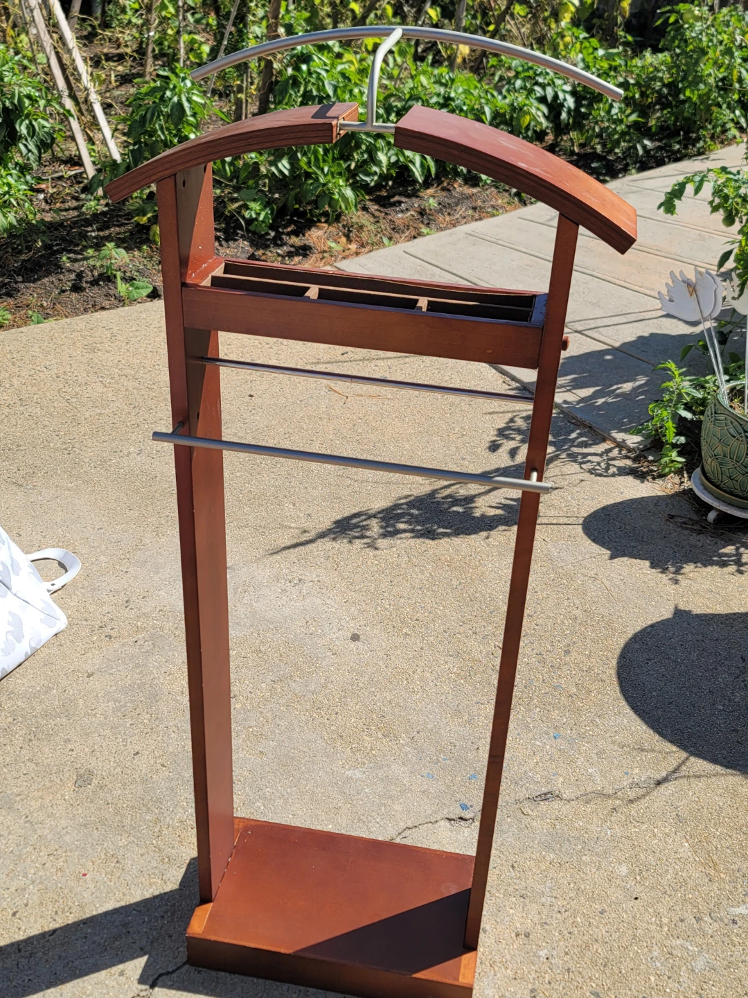 Wooden Valet Stand