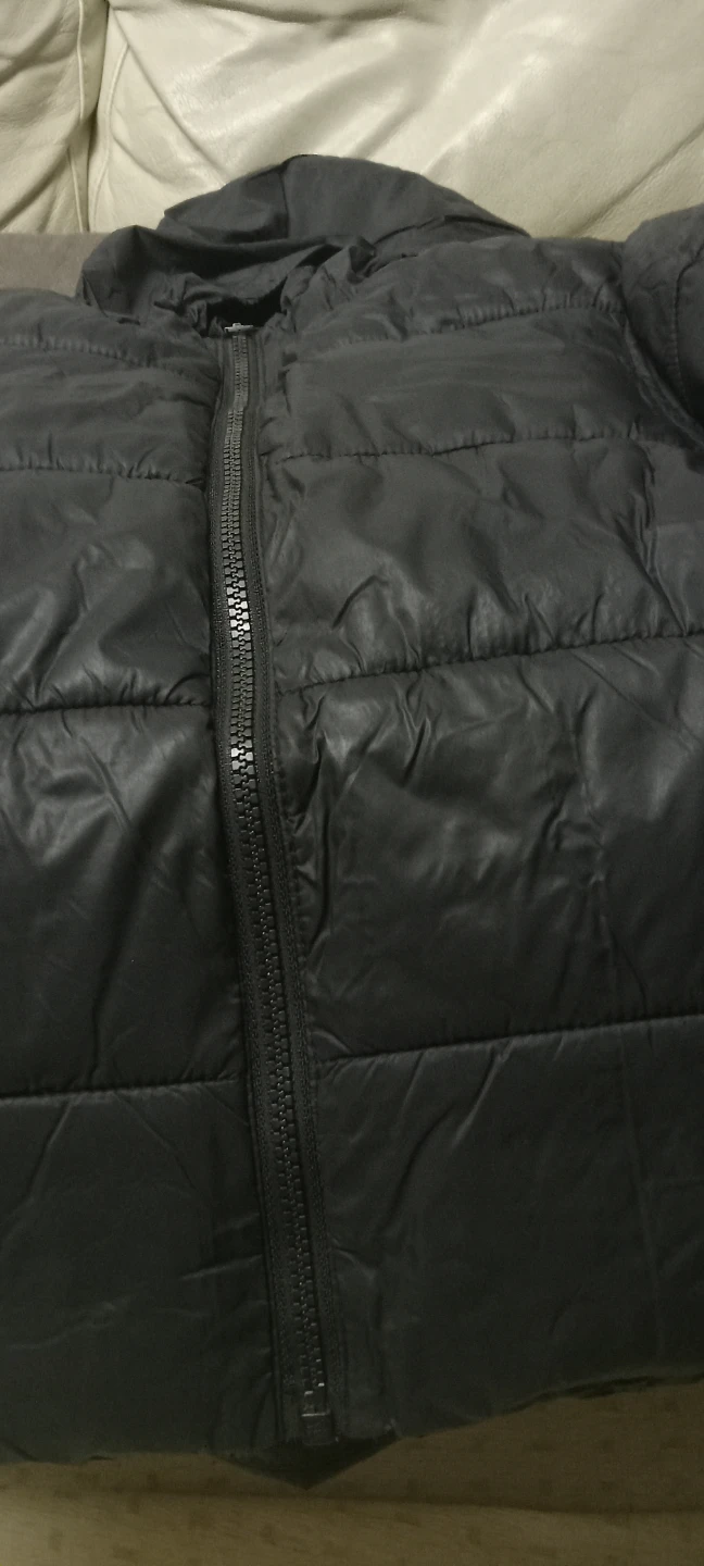 Old Navy black puffer jacket