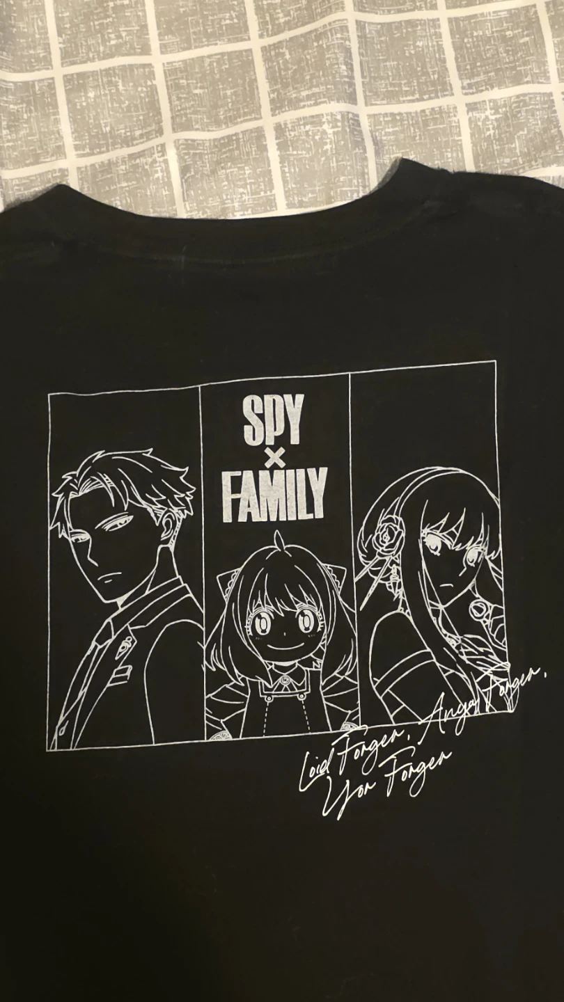 UNIQLO - Spy x Family Black T-shirt - photo 3