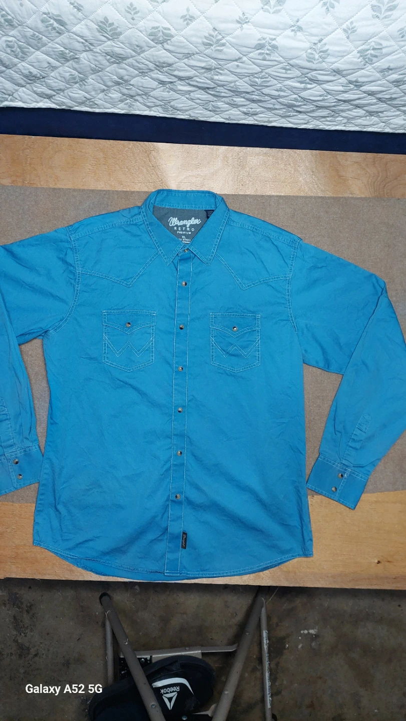 Wrangler Retro Premium Western Shirt Size XL