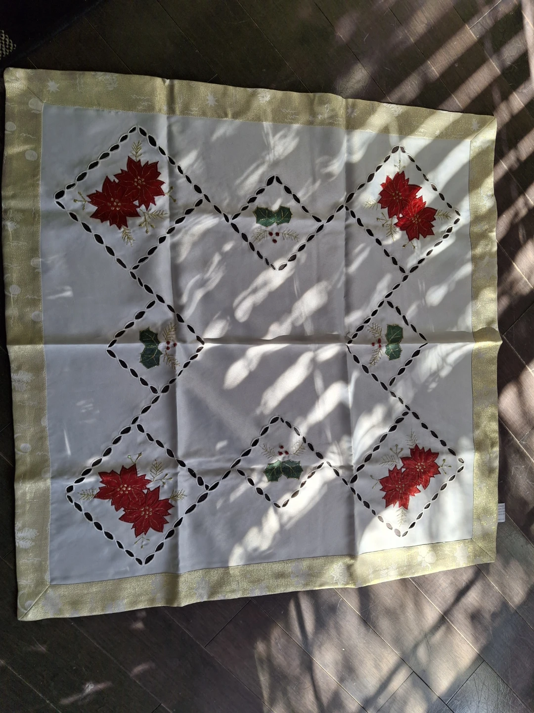 Christmas table cloth