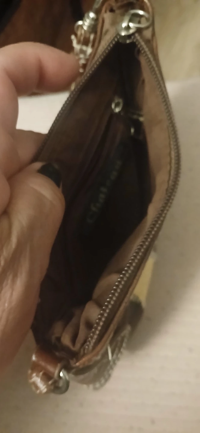 Chateau Small Brown Multi-Colored Wristlet - photo 5