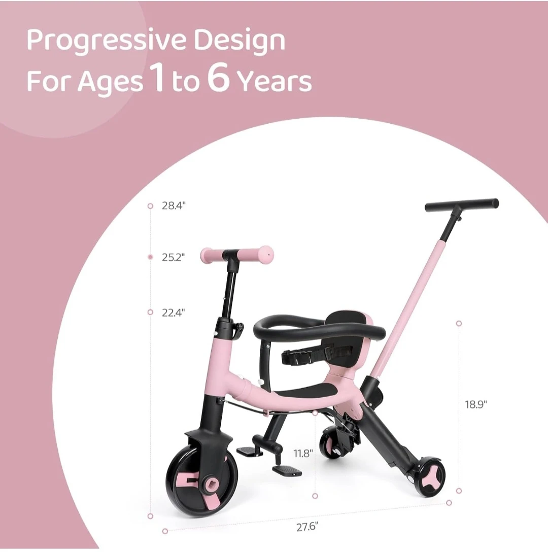 7-in-1 Kids Trike and Scooter - photo 2