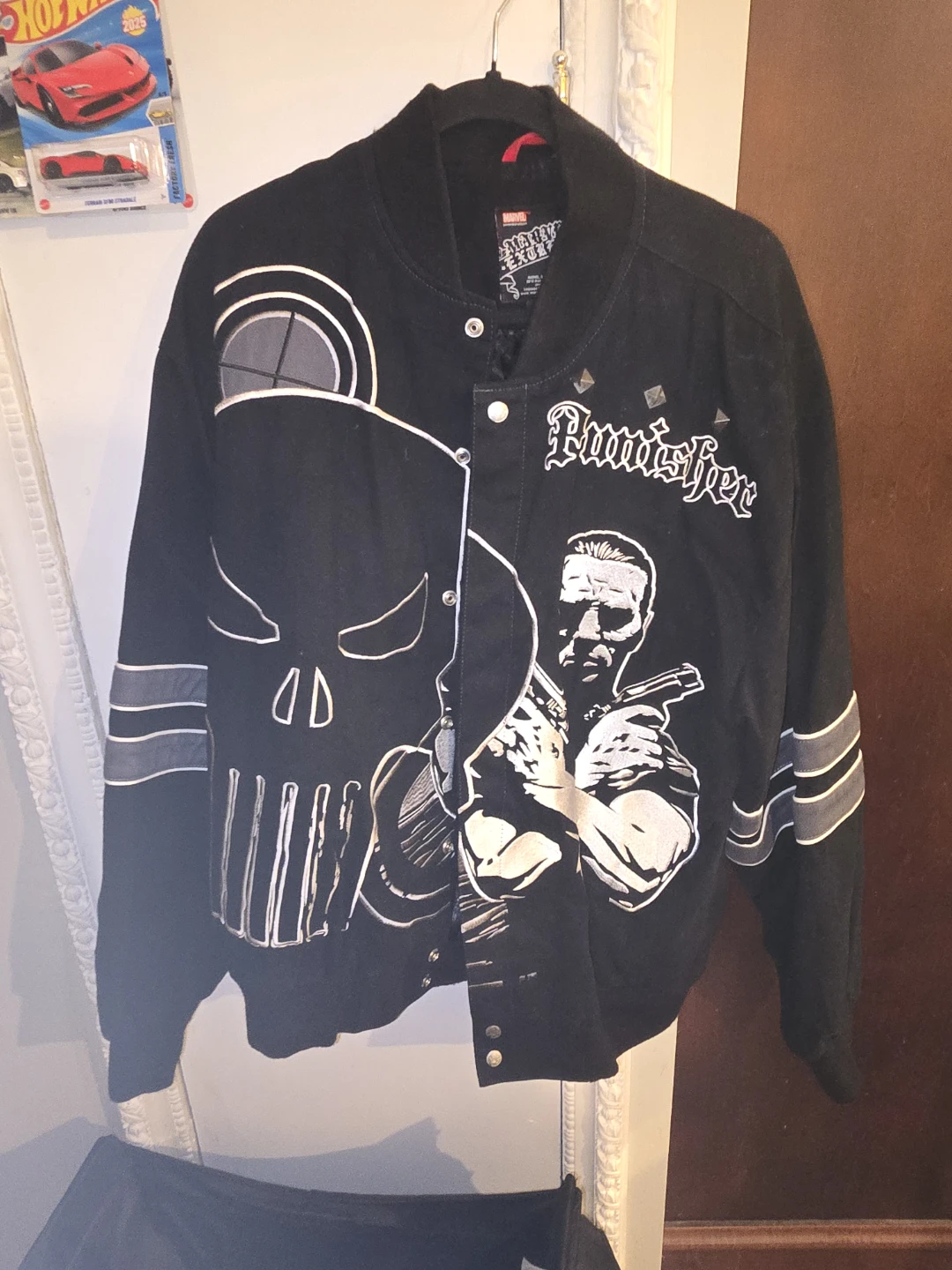 Marvel Punisher Extreme Varsity Jacket