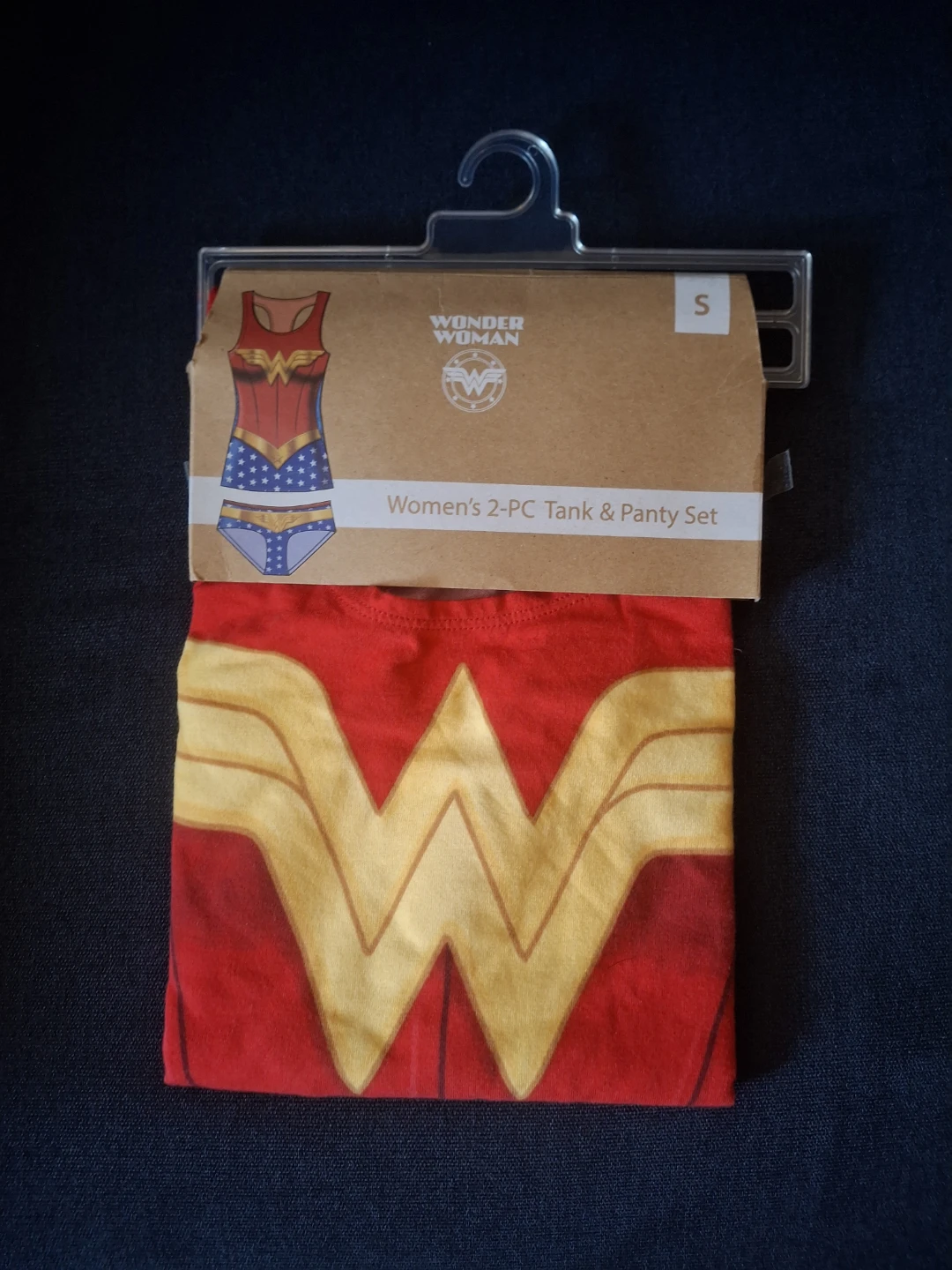 NEW Wonder Woman 2PC Tank & Panty Set - Small