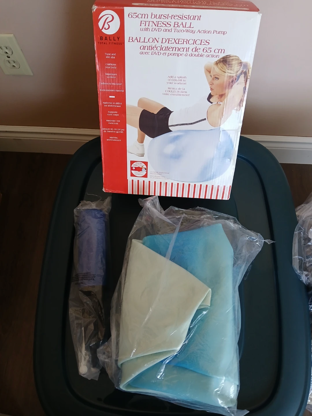 Bally Total Fitness 65cm Exercise Ball - photo 2