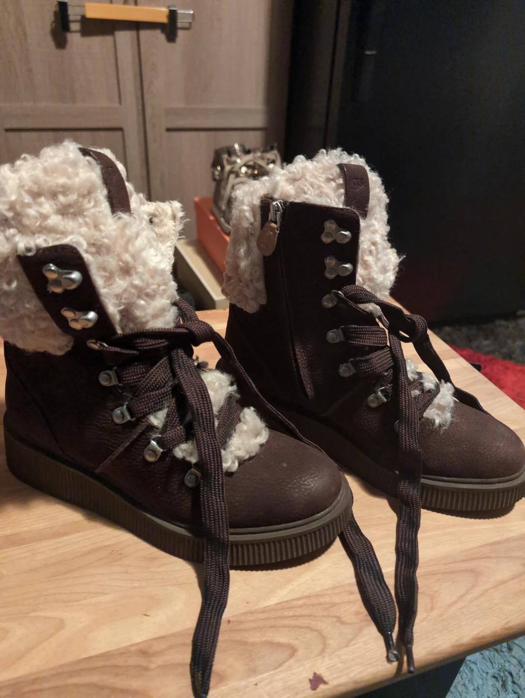 Gentle Souls by Kenneth Cole Brown Leather Winter Boots - photo 2