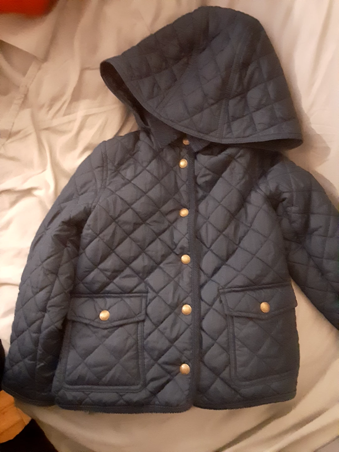 Polo Ralph Lauren Kids Quilted Jacket Navy Size 6