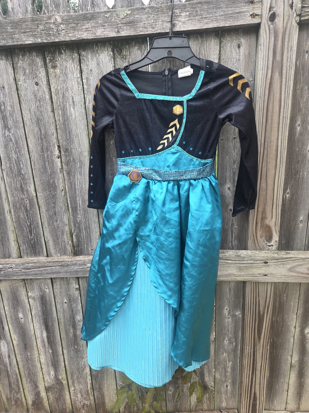 Disney Frozen Anna Costume Dress Size 4-6X
