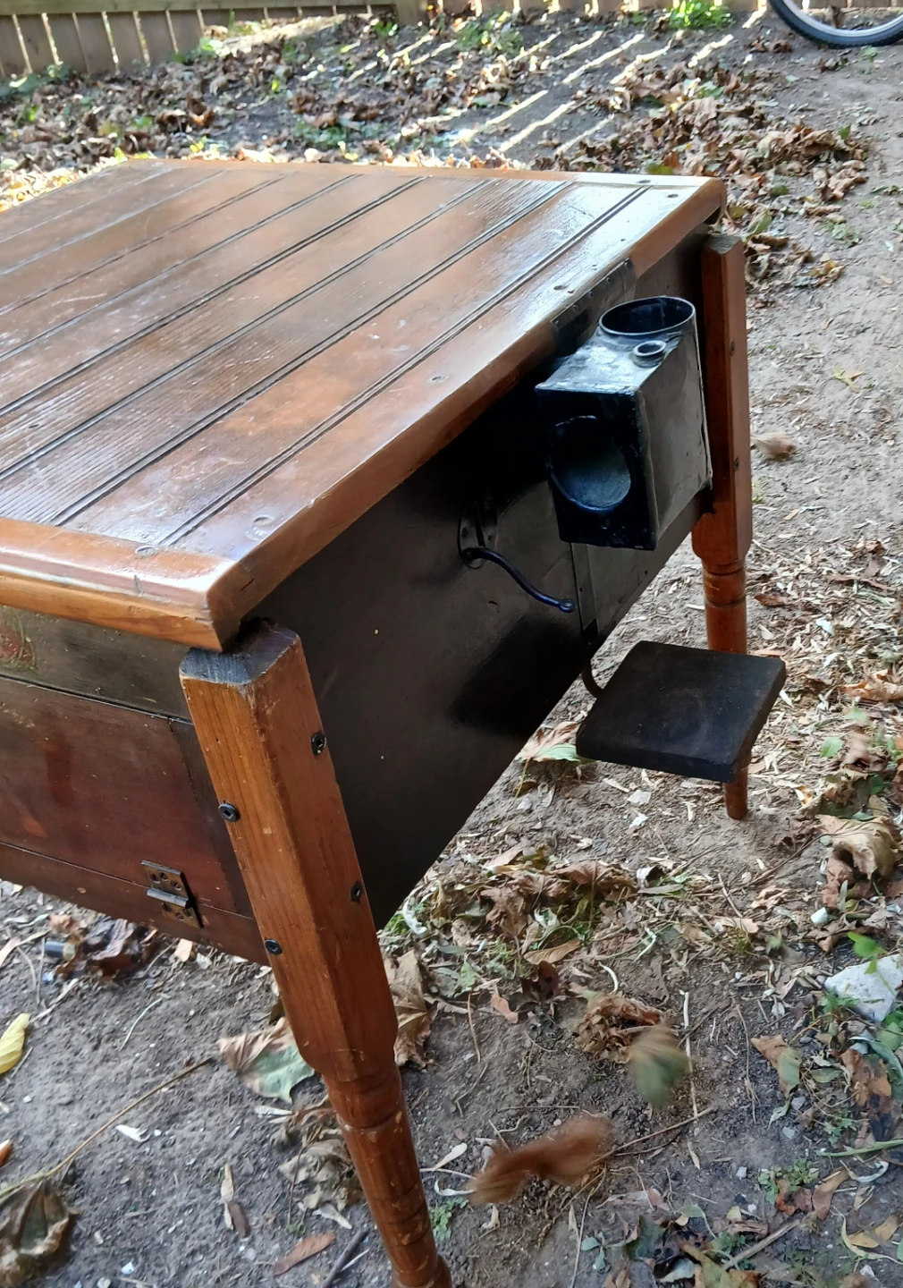 Vintage Old Trusty Incubator Table - photo 5