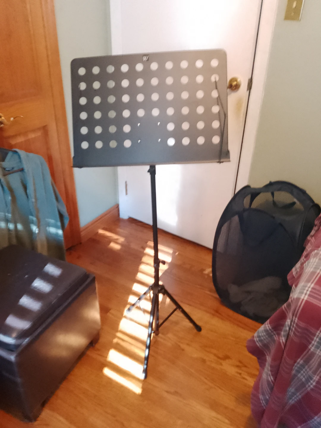 Black Folding Music Stand