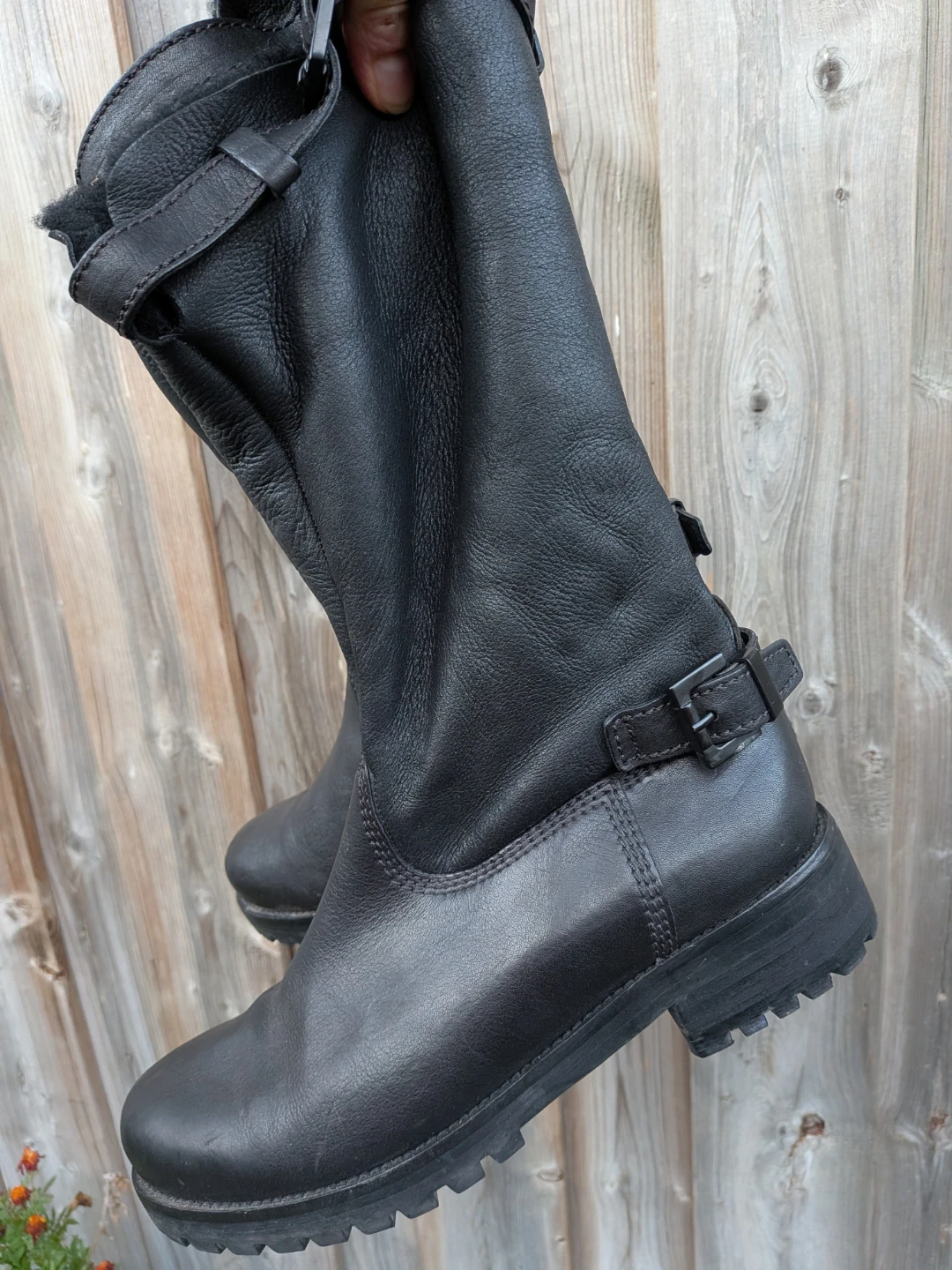 Kennel & Schmenger Ladies Black Leather Boots sz 10
