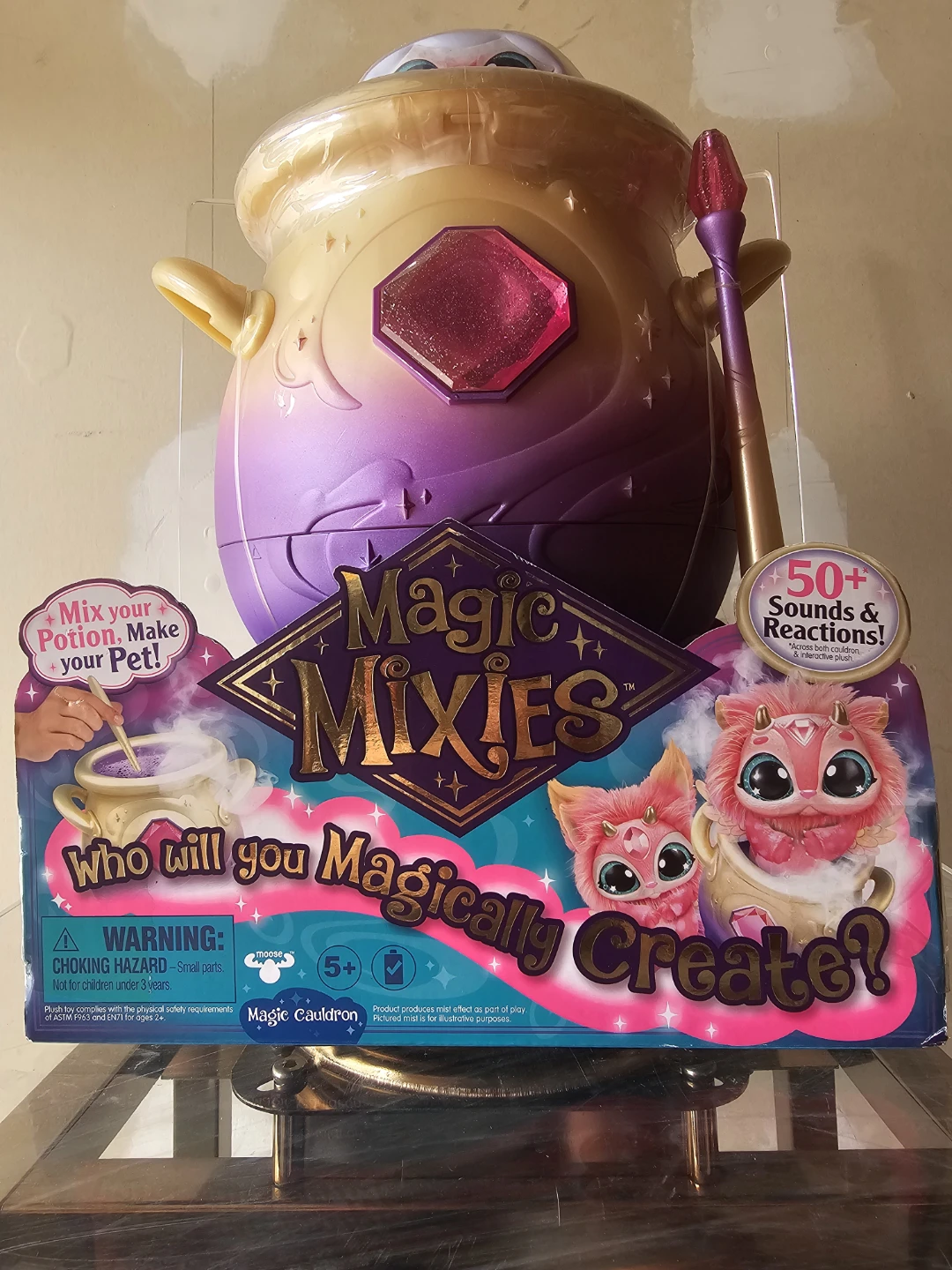 Magic Mixies Magic Cauldron  Purple/Blue Sealed Never Opened - photo 3