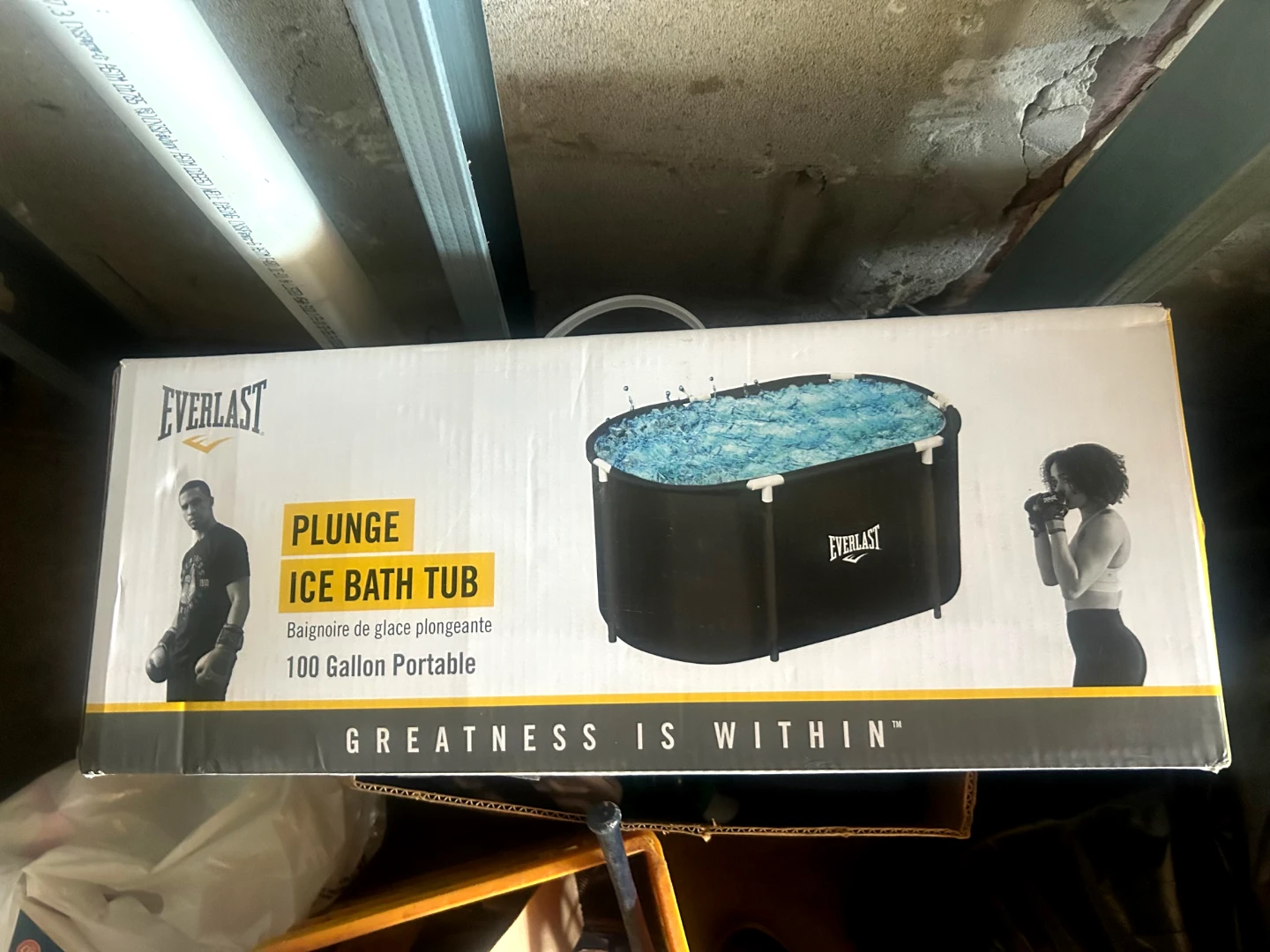 Everlast 100 Gallon Portable Ice Bath Tub