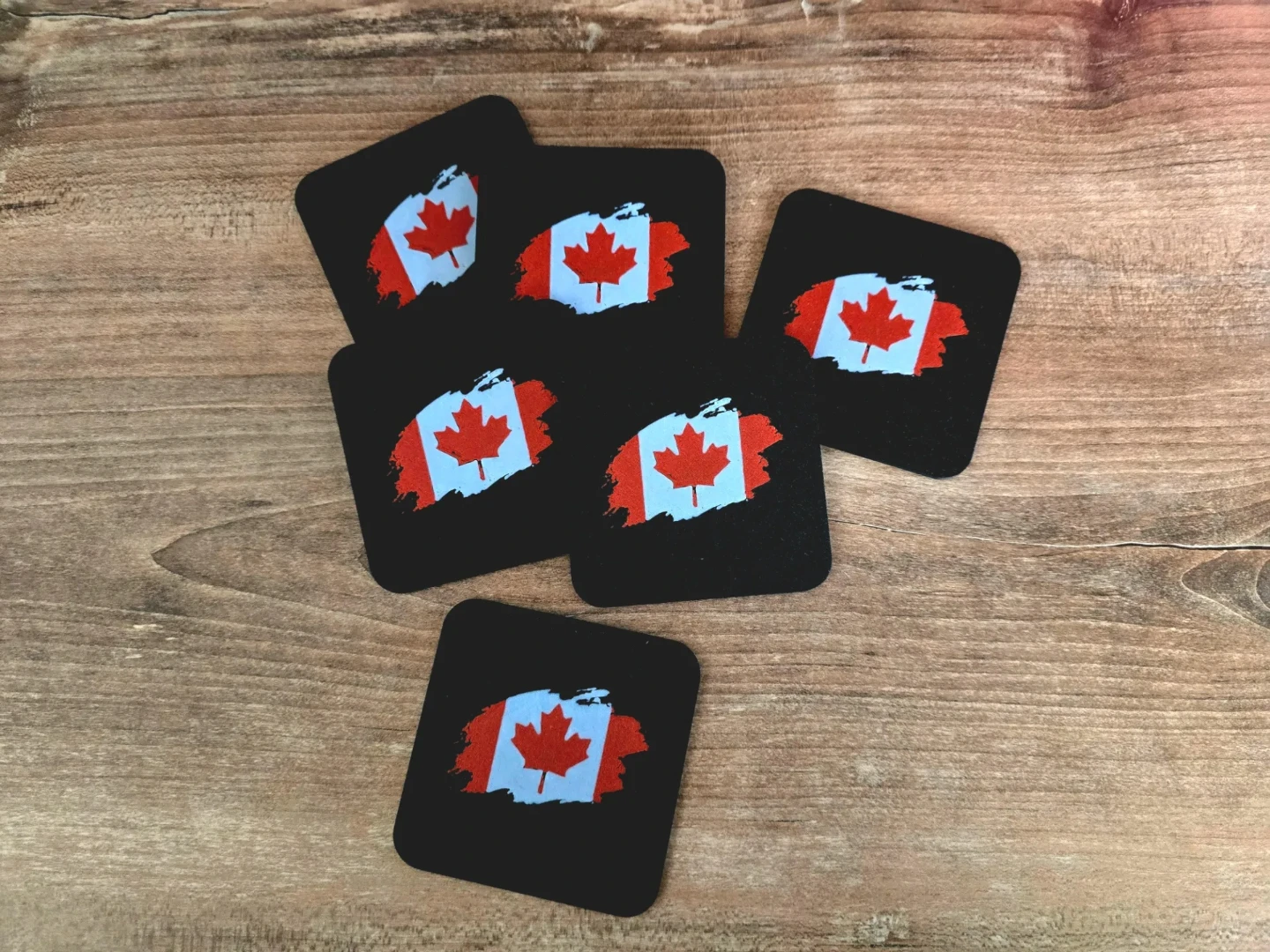 Assorted Canadian Themed 4pc Coasters - photo 4