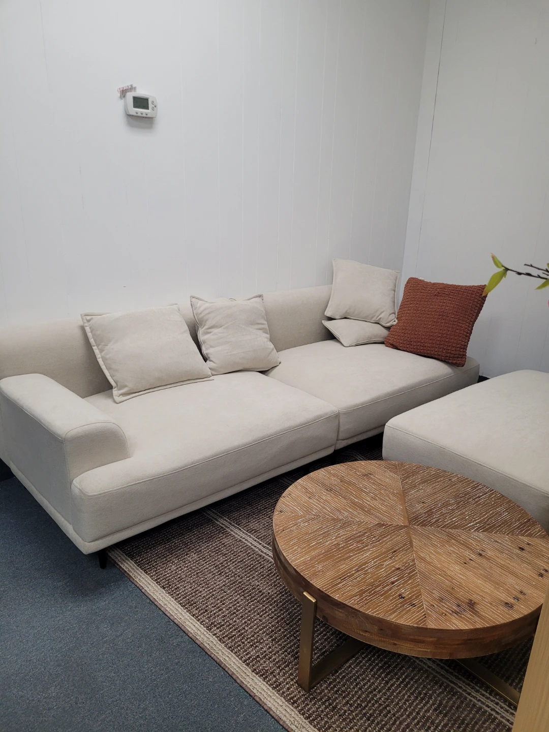 Beige Modular Sofa