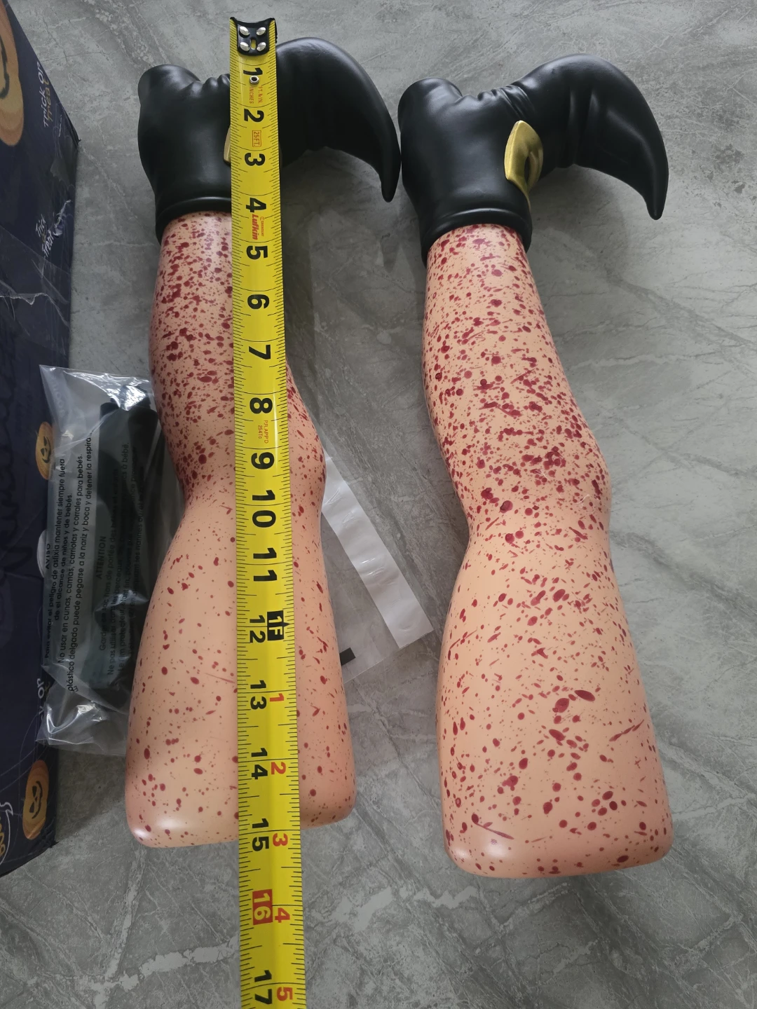 Halloween Wicked Witch Legs Decoration - photo 2