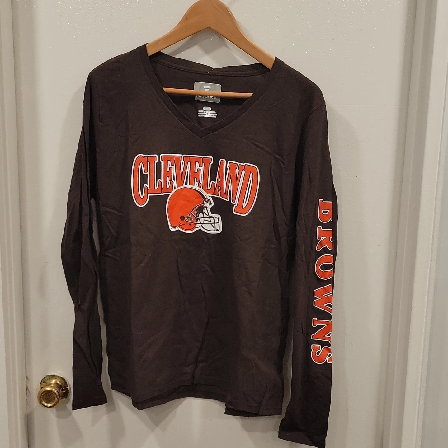 Cleveland Browns Women's Fanatics Long Sleeve Shirt