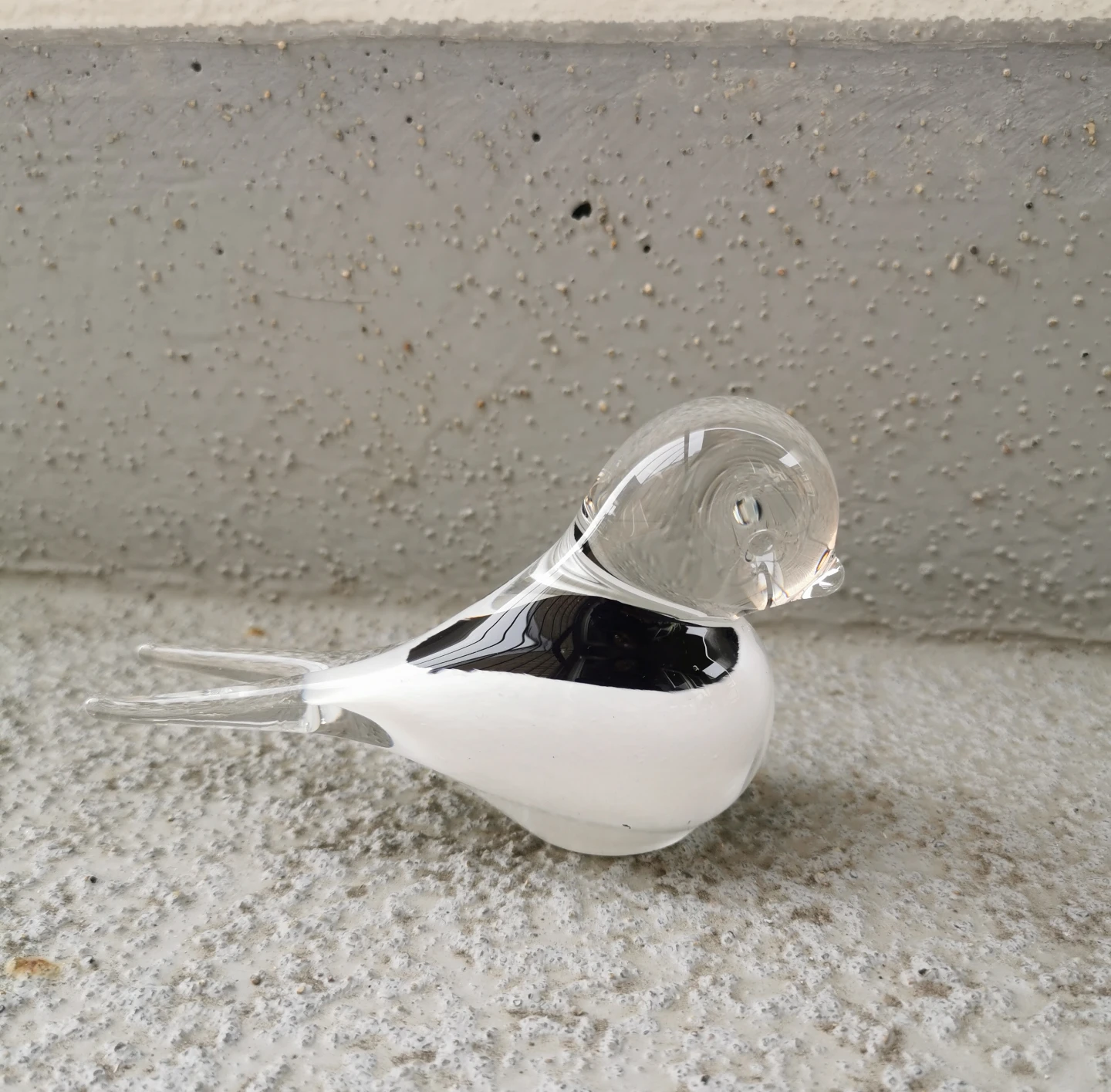 Vintage Blown Art Glass Swallow Bird Figurine - photo 4