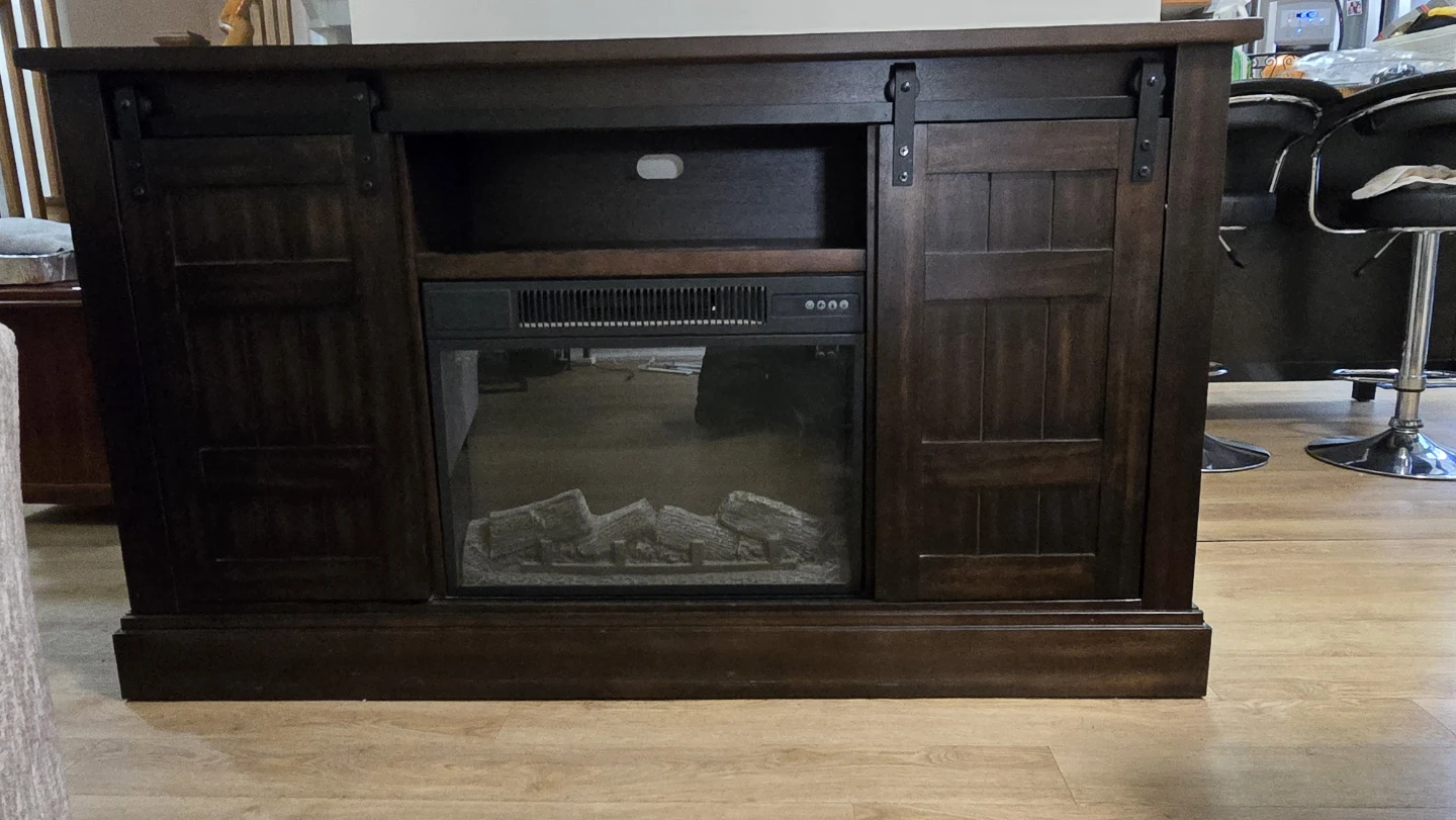 Electric fire pit / TV stand - photo 2