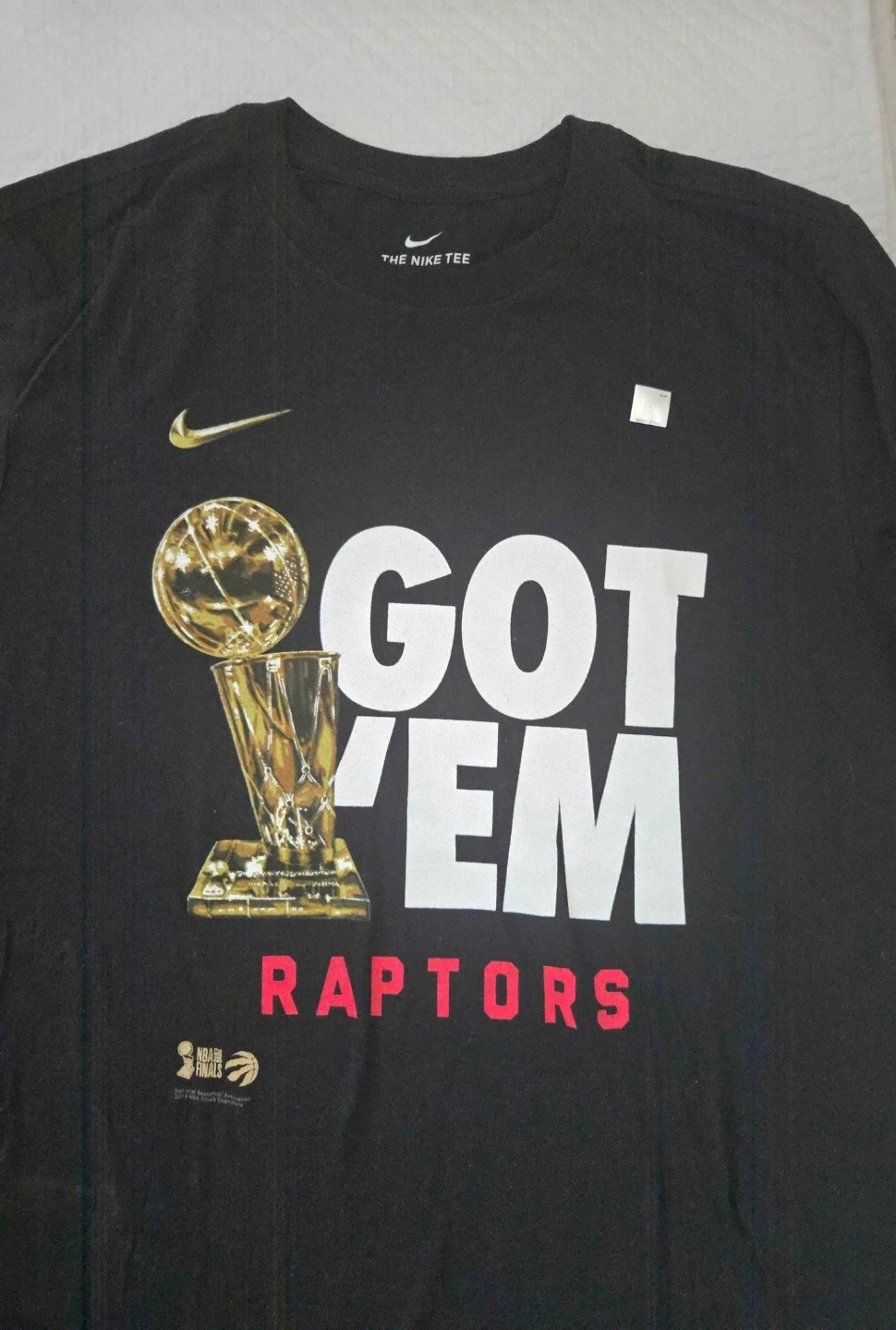 Nike Toronto Raptors 2019 Champions Tee