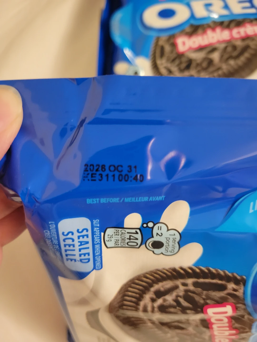 5 Packs of Christie Oreo Double Stuf Cookies - photo 3