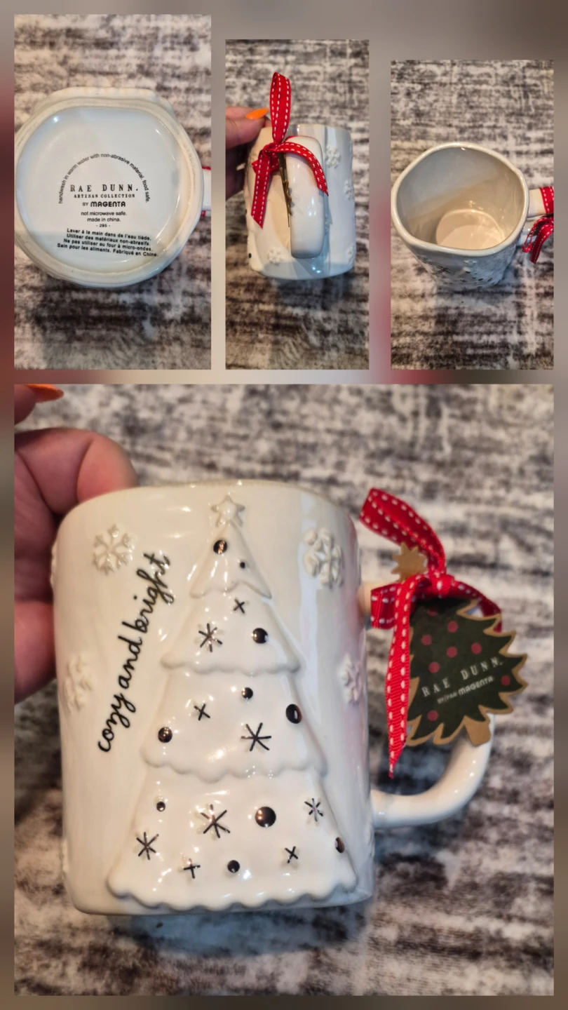 Rae Dunn Cozy and Bright Christmas Mug