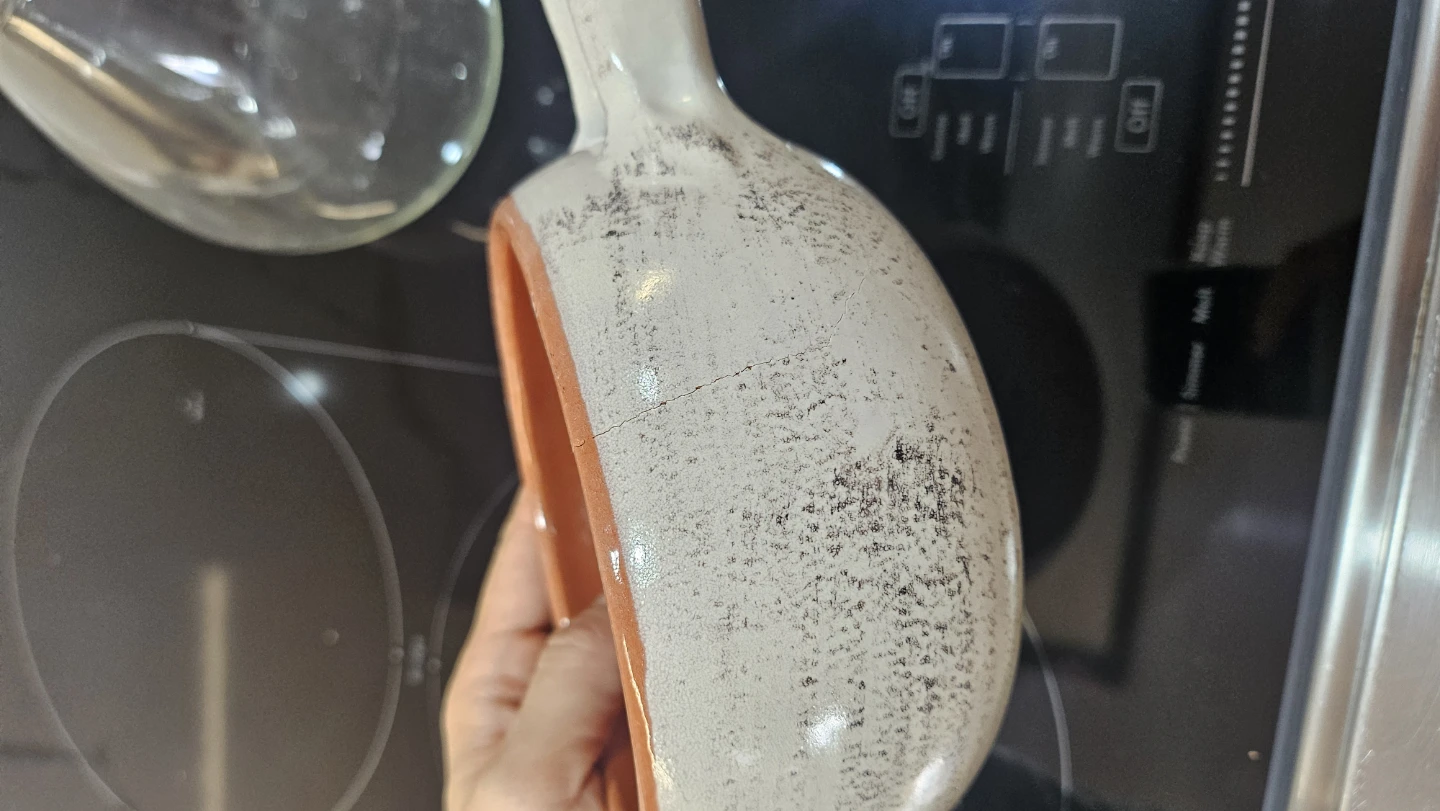 Assorted Glass Vases and a terra Cotta bowl - photo 4
