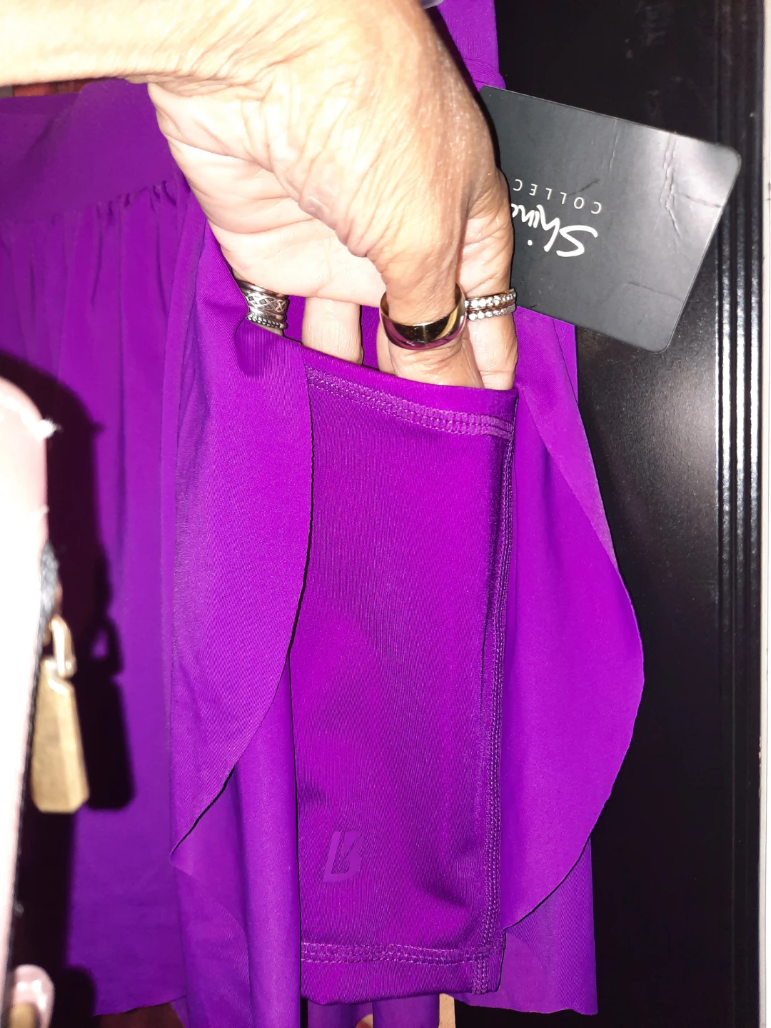 Buffbunny Collection Purple Skort 💜 w2 cell🤳pockets - photo 3