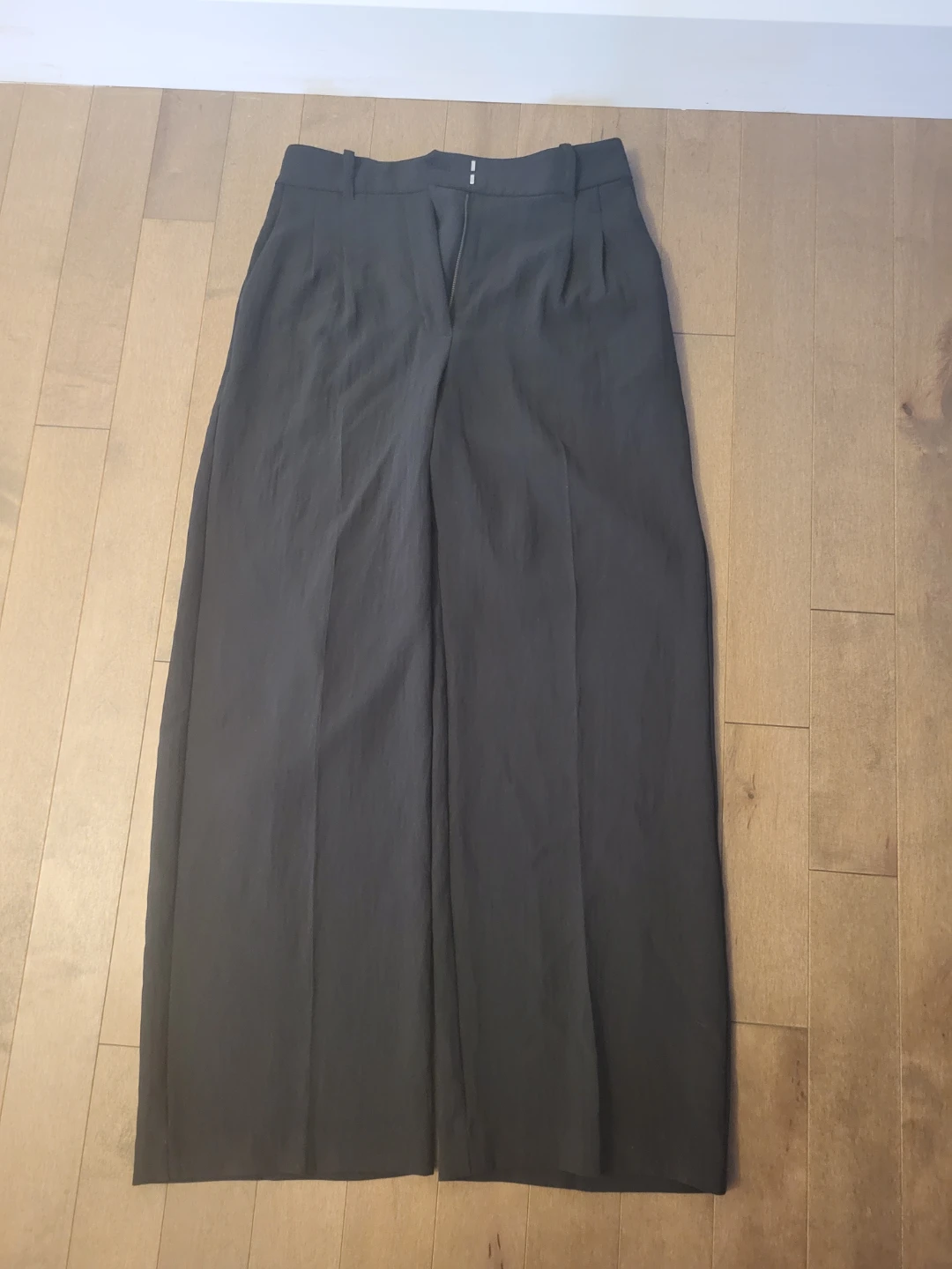 Ricki's Black Wide-Leg Trousers Size 4