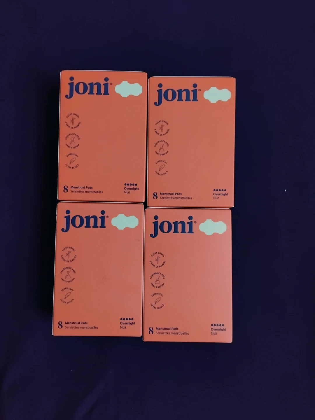 Joni organic pads overnight