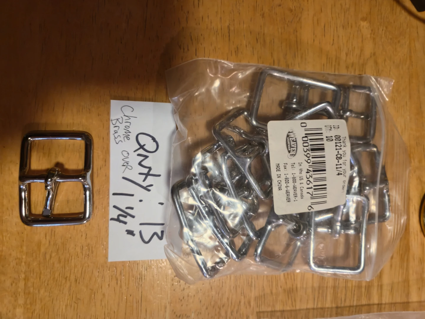 Weaver Leather Saddle & Leatherworking Hardware Lot - photo 4