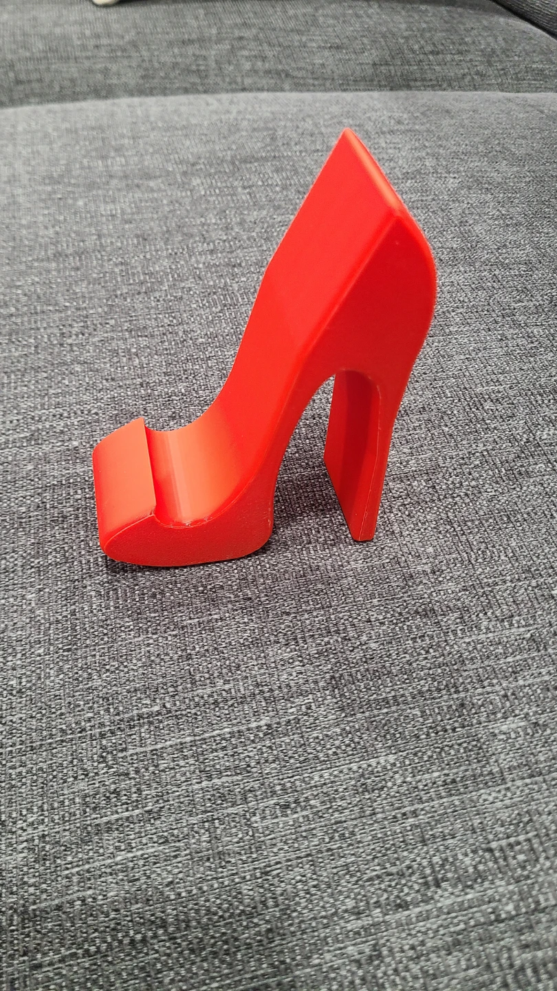 Red High Heel Phone Stand - photo 2