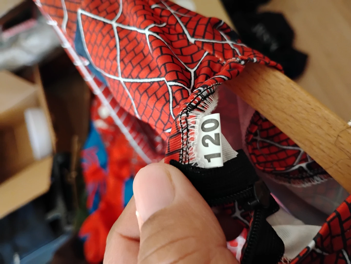 Spider-Man Kids Costume, Size 120 - photo 5